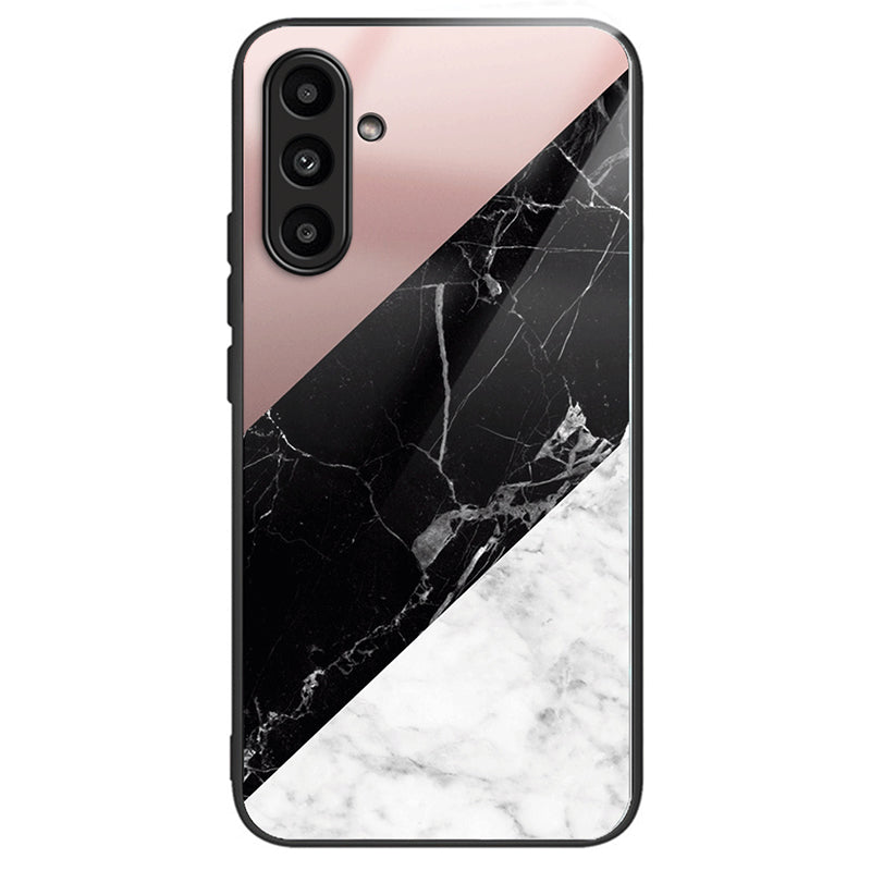 For Samsung Galaxy A14 4G / 5G Cover Anti-scratch Tempered Glass+TPU+PC Cell Phone Case