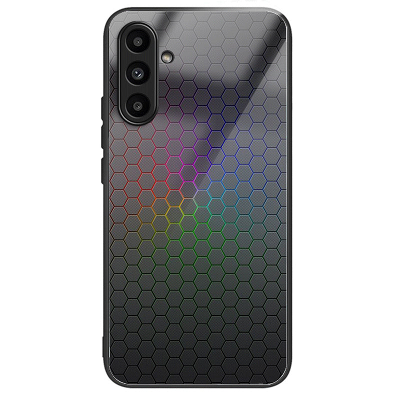 For Samsung Galaxy A14 4G / 5G Cover Anti-scratch Tempered Glass+TPU+PC Cell Phone Case