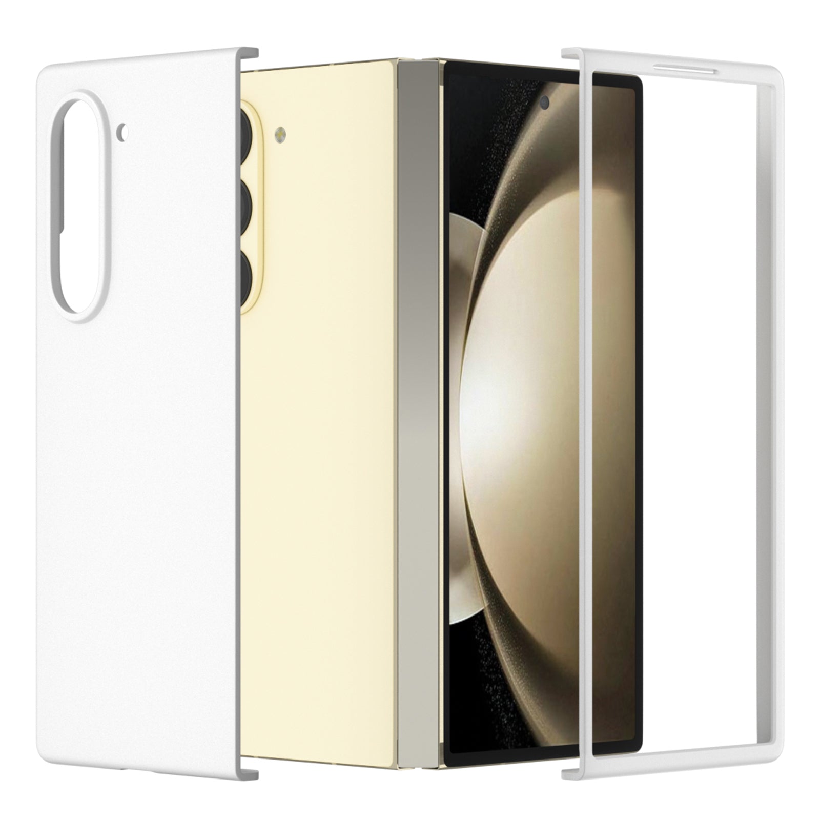 For Samsung Galaxy Z Fold6 5G PC Case Skin-touch Anti-scratch Folding Phone Cover