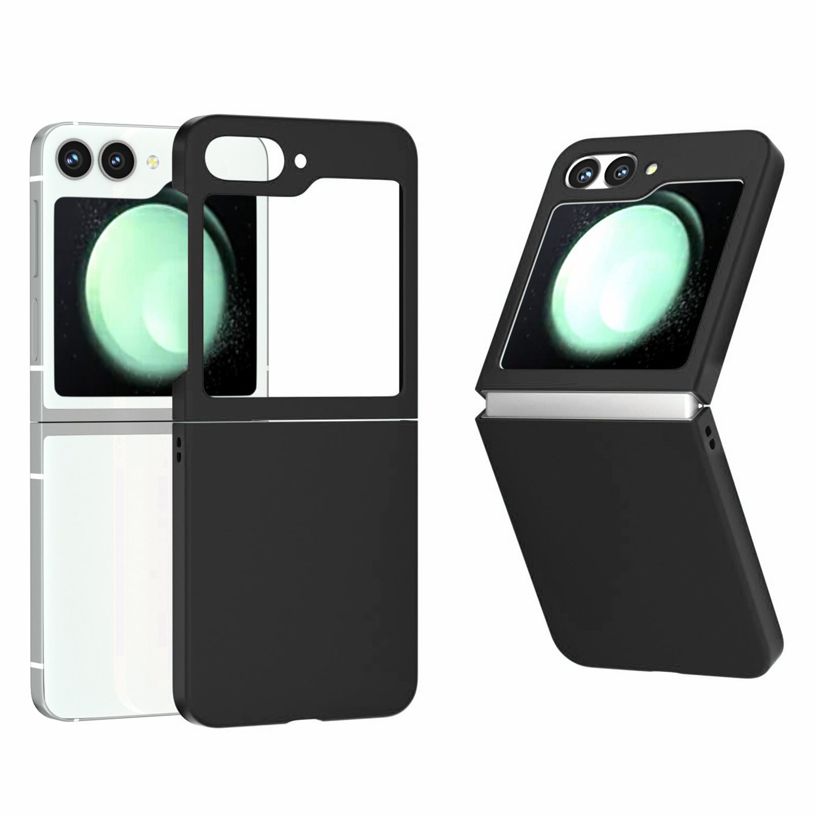 For Samsung Galaxy Z Flip6 5G Case Skin-feel Hard PC Protective Phone Cover