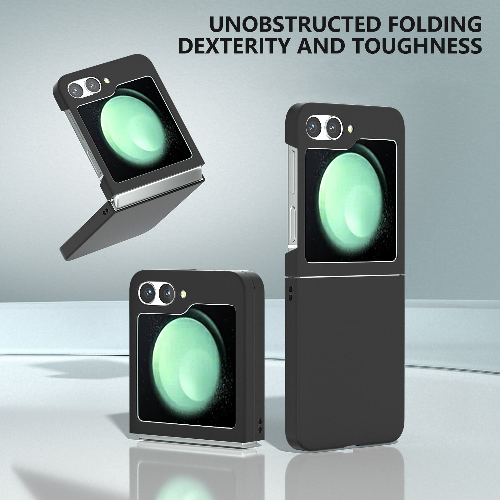 For Samsung Galaxy Z Flip6 5G Case Skin-feel Hard PC Protective Phone Cover