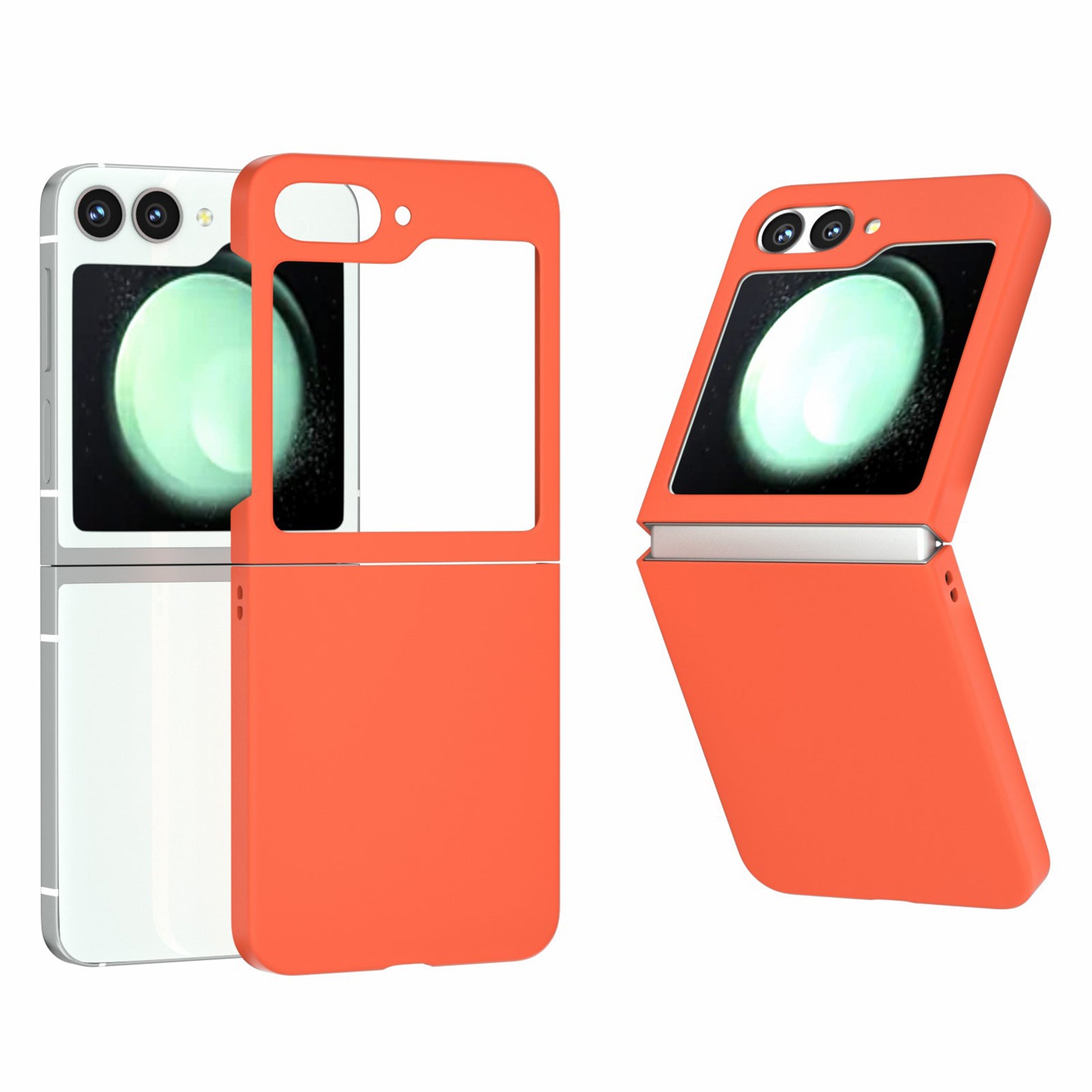 For Samsung Galaxy Z Flip6 5G Case Skin-feel Hard PC Protective Phone Cover