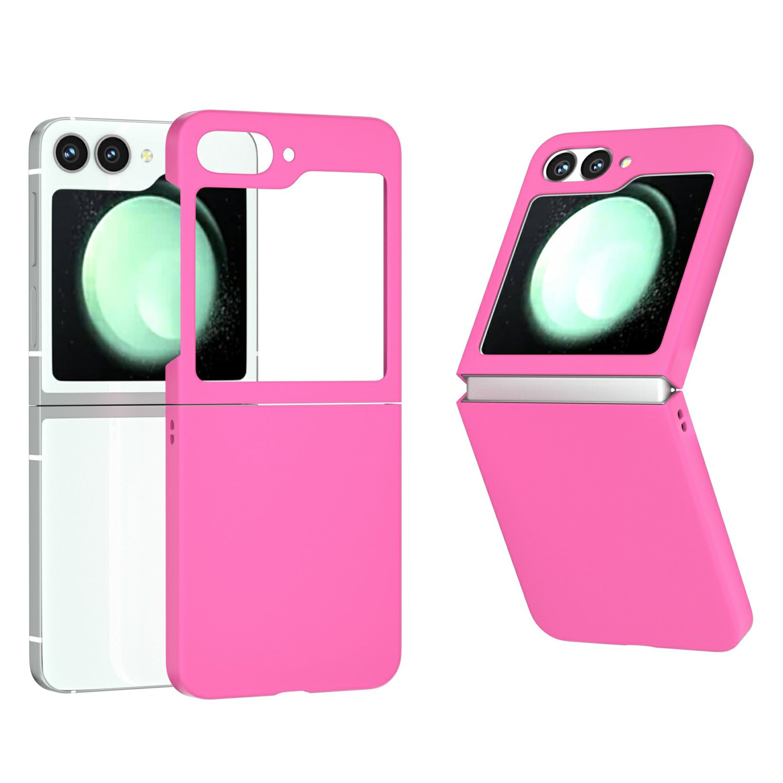 For Samsung Galaxy Z Flip6 5G Case Skin-feel Hard PC Protective Phone Cover