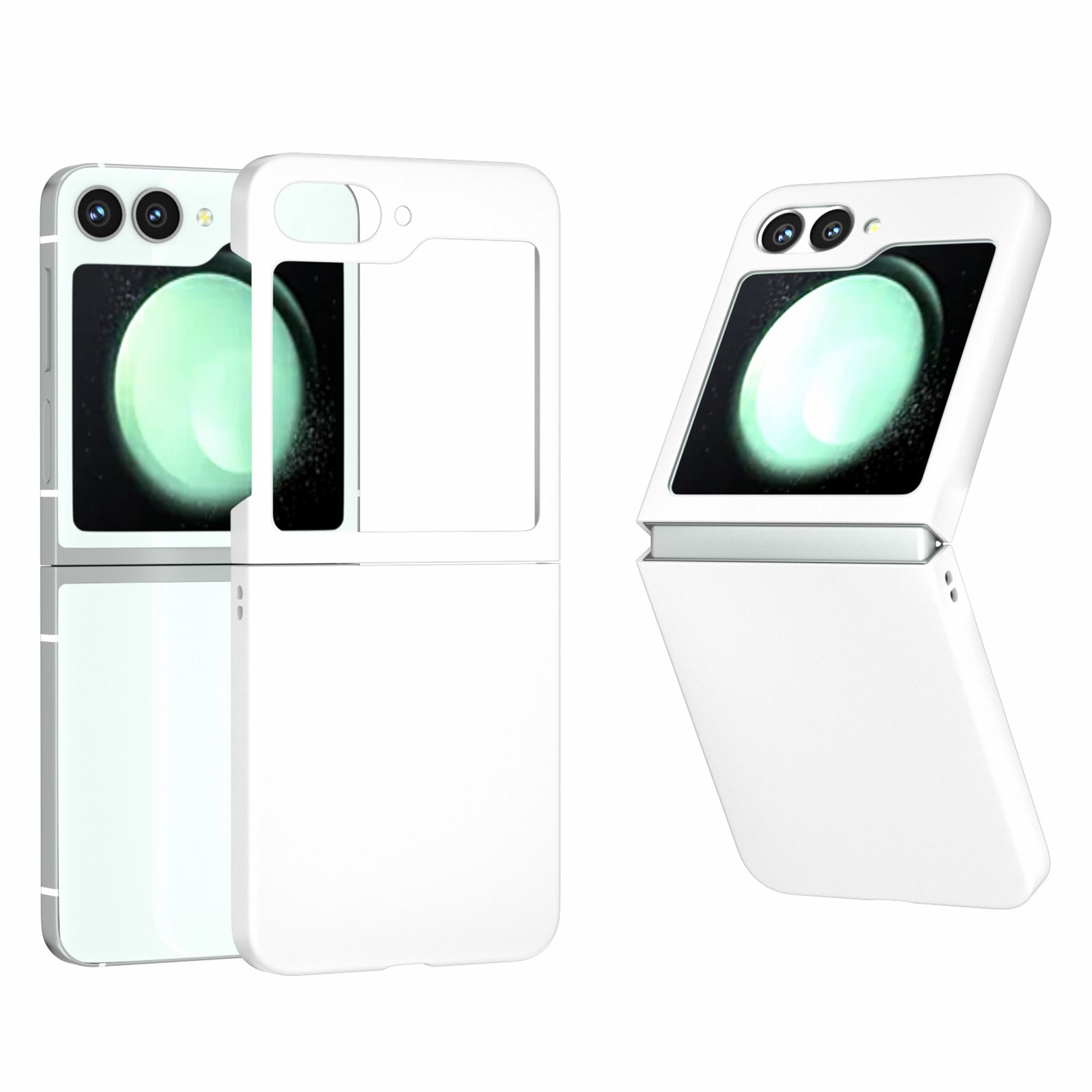 For Samsung Galaxy Z Flip6 5G Case Skin-feel Hard PC Protective Phone Cover