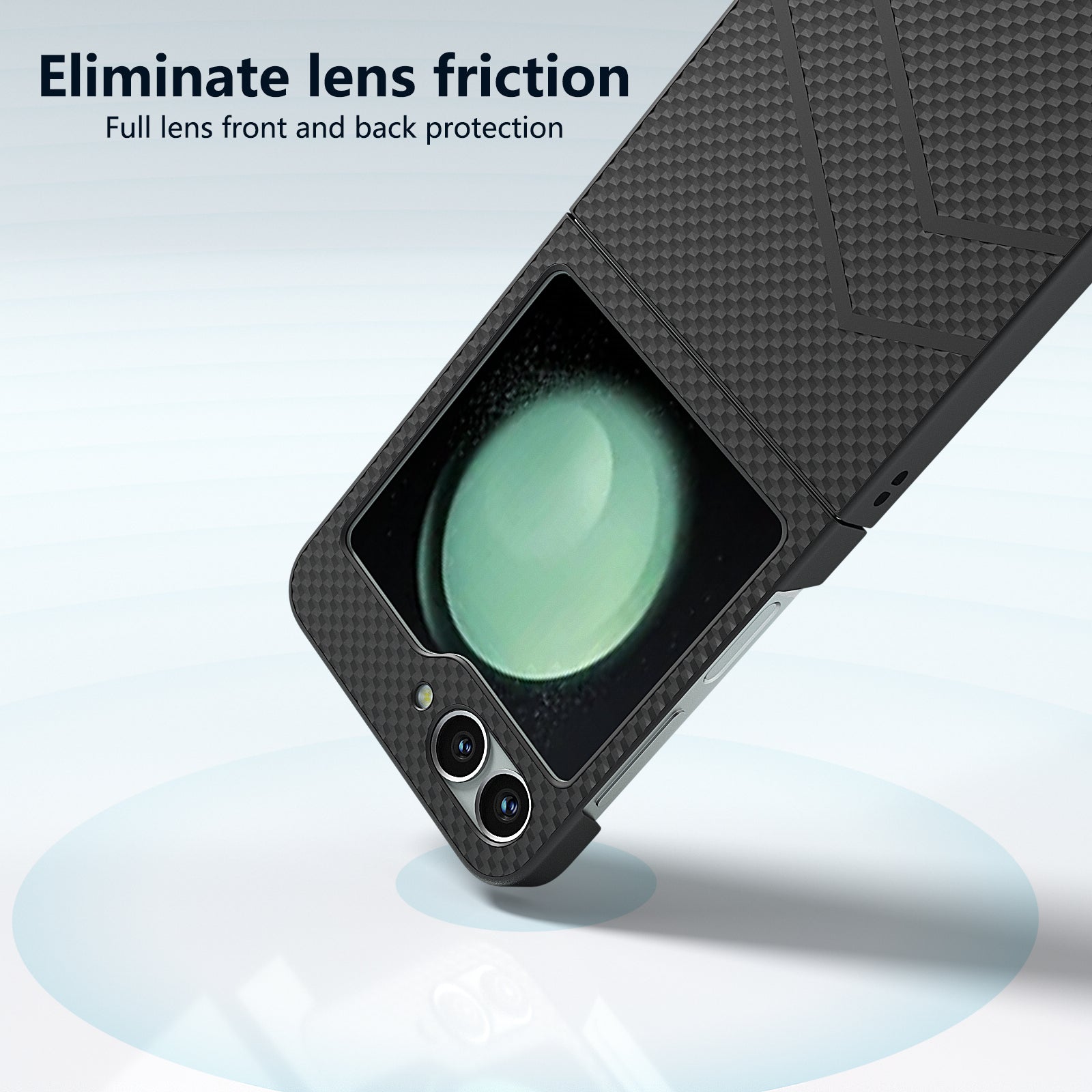 For Samsung Galaxy Z Flip6 5G Case Hard PC Matte Folding Phone Cover