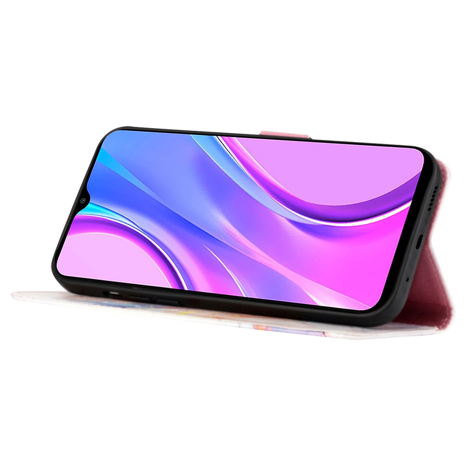 YB Pattern Printing Leather Series-5 For Xiaomi Redmi Note 13 Pro 4G / Poco M6 Pro 4G Wallet Phone Case