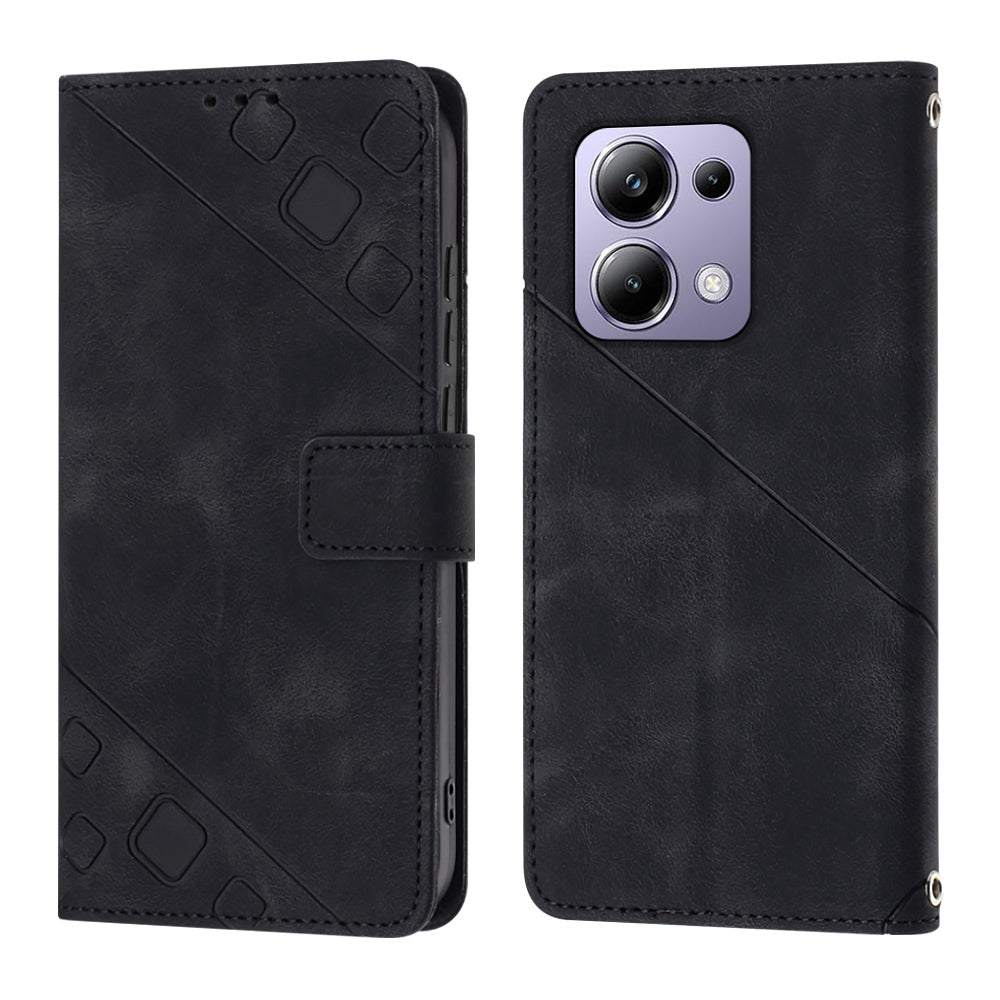 PT005 YB Imprinting Series-7 for Xiaomi Redmi Note 13 Pro 4G / Poco M6 Pro 4G Case with Shoulder Strap