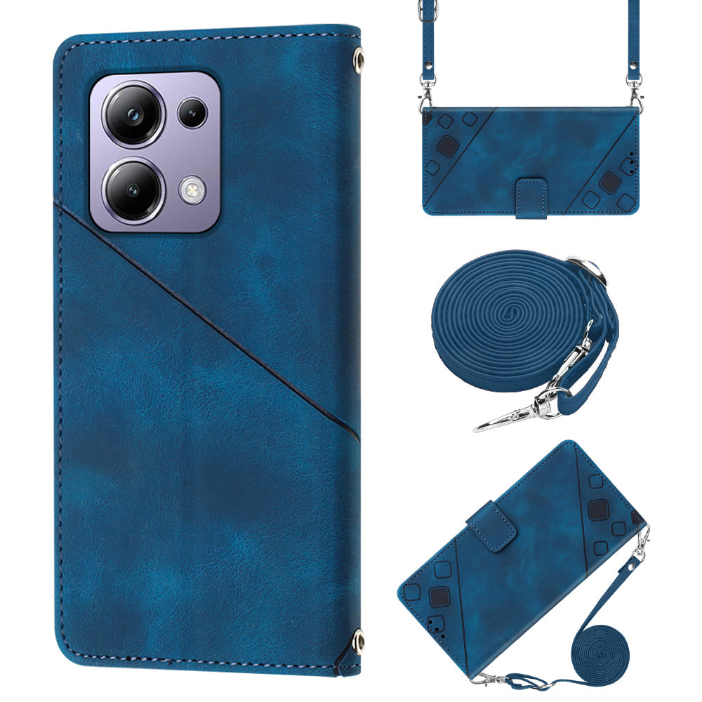 PT005 YB Imprinting Series-7 for Xiaomi Redmi Note 13 Pro 4G / Poco M6 Pro 4G Case with Shoulder Strap