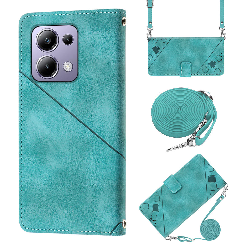 PT005 YB Imprinting Series-7 for Xiaomi Redmi Note 13 Pro 4G / Poco M6 Pro 4G Case with Shoulder Strap