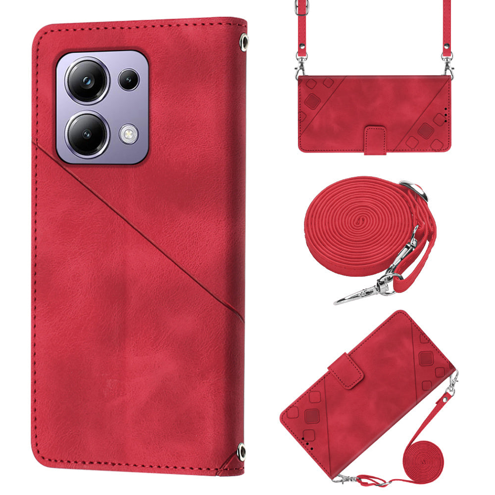 PT005 YB Imprinting Series-7 for Xiaomi Redmi Note 13 Pro 4G / Poco M6 Pro 4G Case with Shoulder Strap