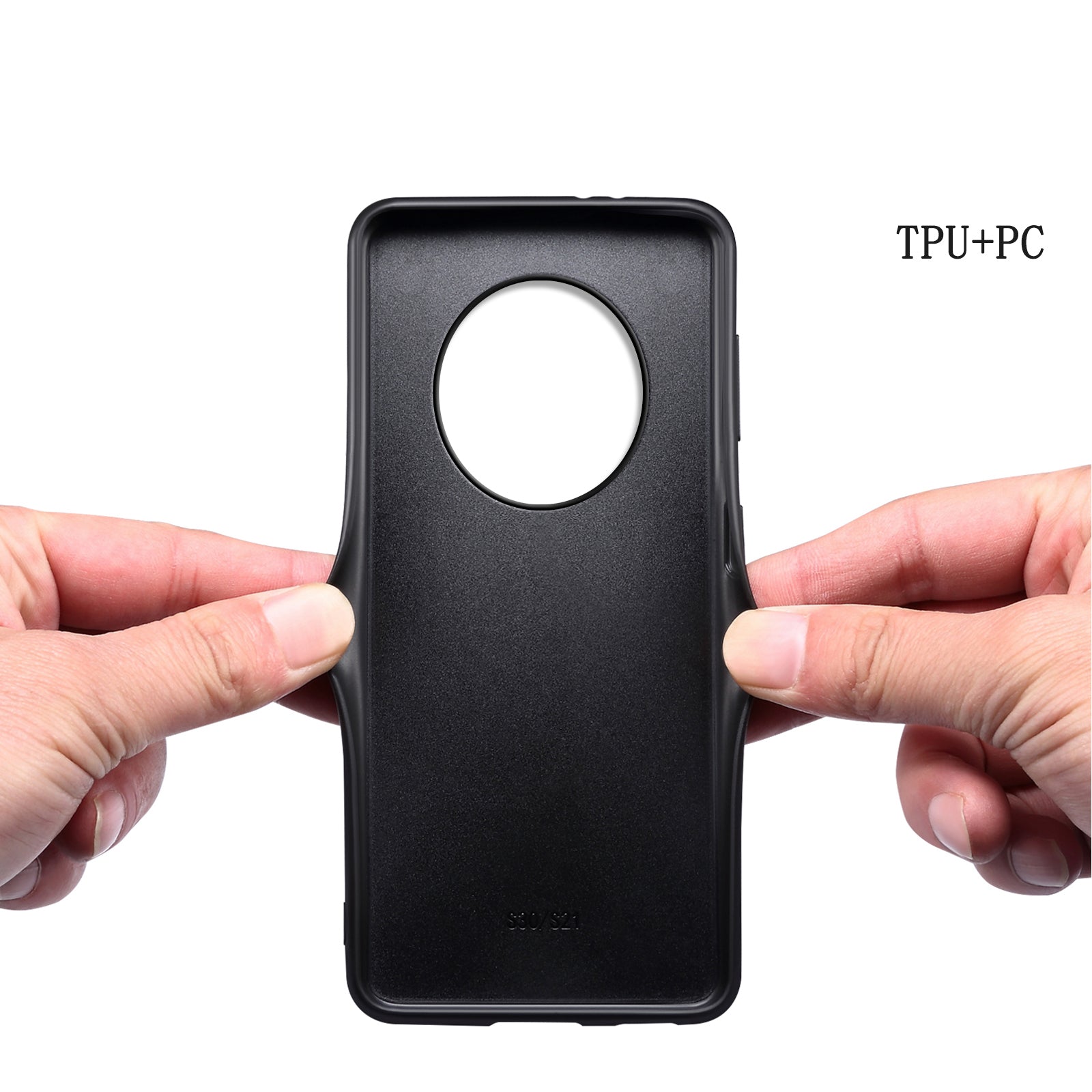 For Huawei Mate 40 Protective Case PU+PC+TPU Hybrid Phone Cover
