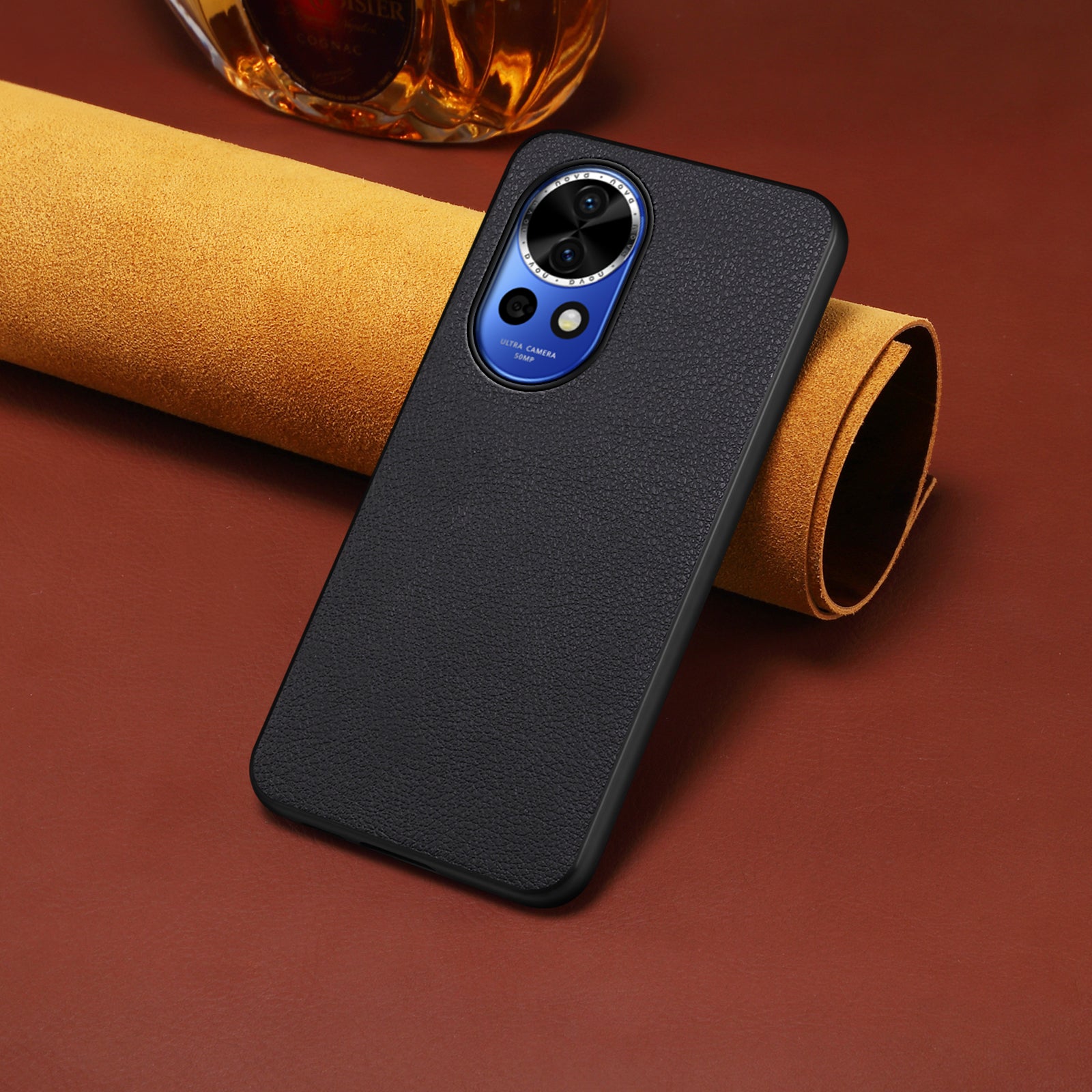 For Huawei nova 12 5G Case Leather+PC+TPU Phone Cover