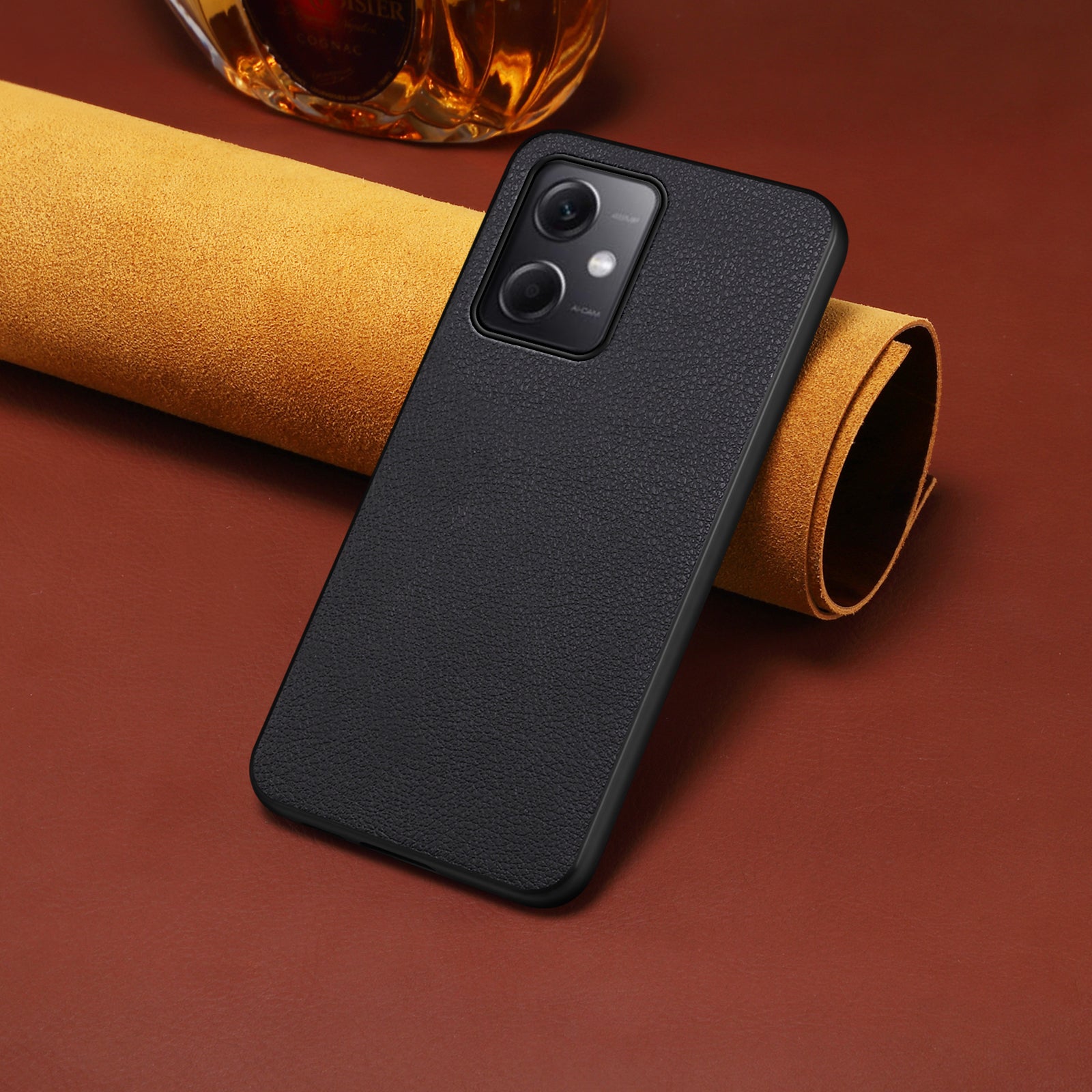 For Xiaomi Redmi Note 12 5G (China) / (India) / (Global) / Poco X5 5G Case Leather+PC+TPU Phone Cover