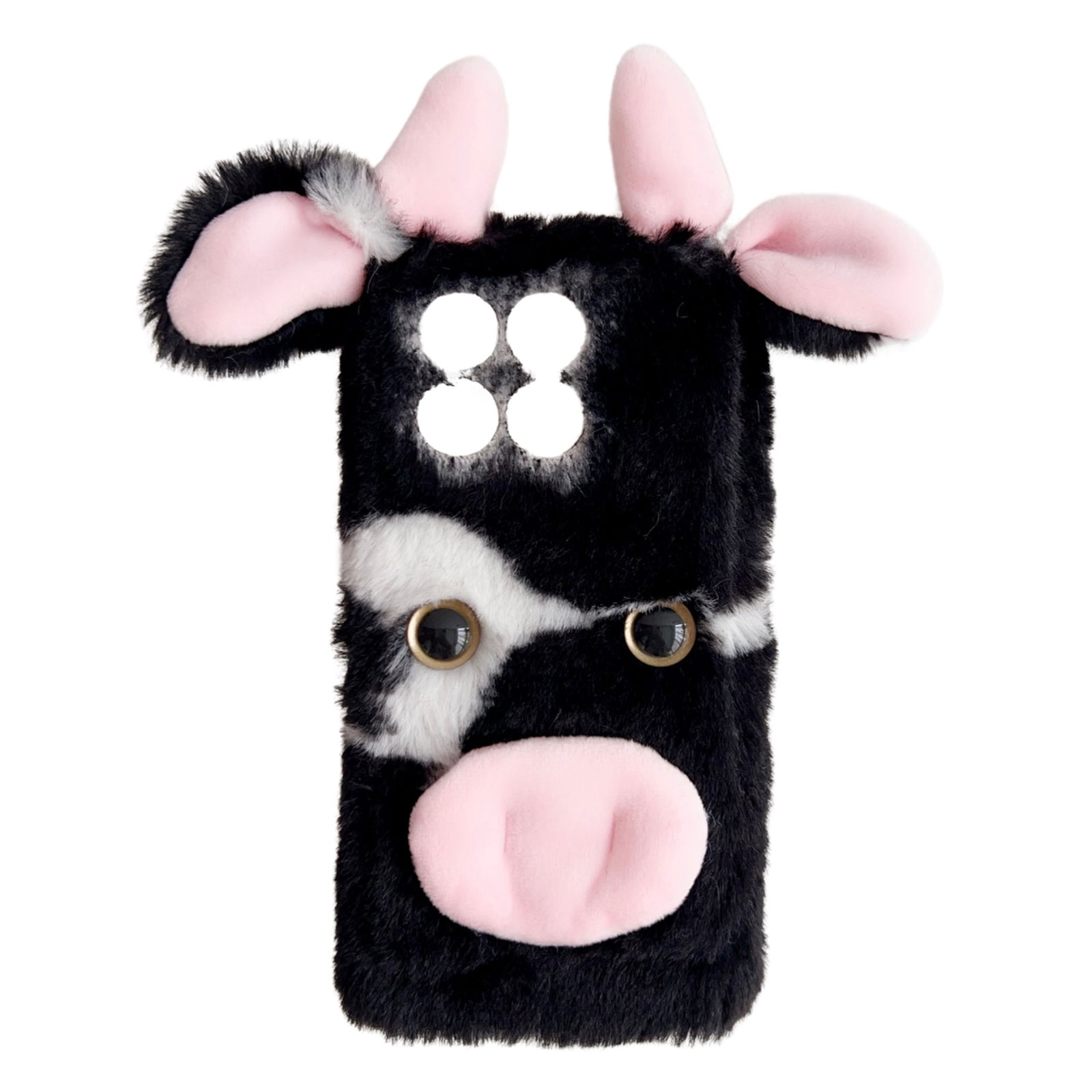 For Xiaomi Redmi K70 5G / K70 Pro 5G TPU Case Cute Stylish Cows Ear Furry Phone Shell