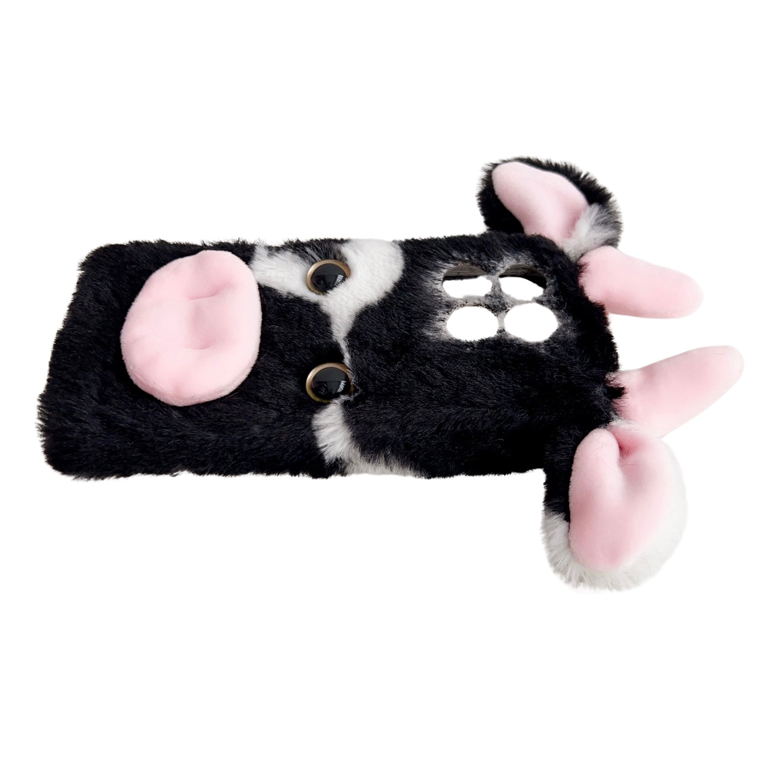 For Xiaomi Redmi K70 5G / K70 Pro 5G TPU Case Cute Stylish Cows Ear Furry Phone Shell