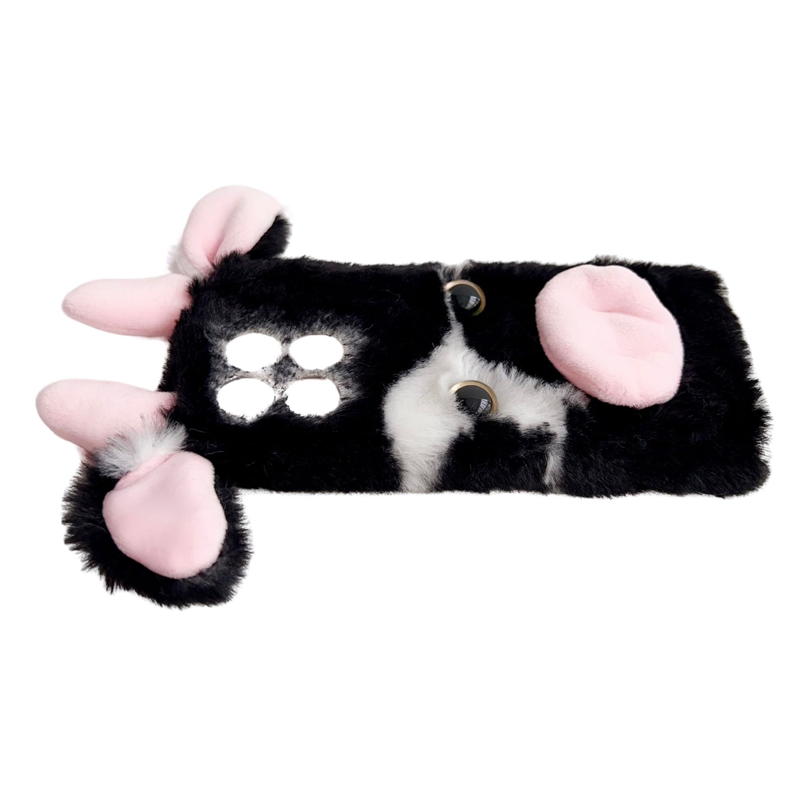 For Xiaomi Redmi K70 5G / K70 Pro 5G TPU Case Cute Stylish Cows Ear Furry Phone Shell