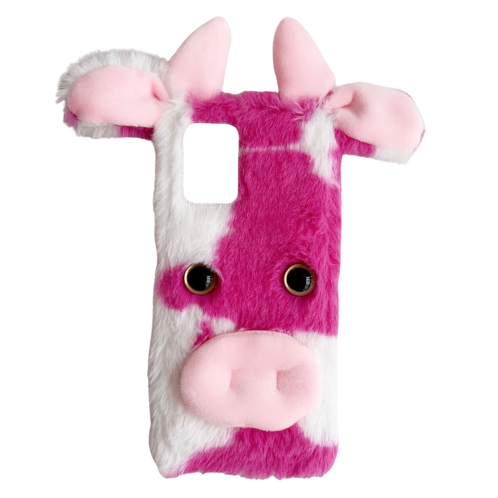 For Motorola Moto G42 4G Slim Case Fluffy Cows Ear Soft TPU Phone Case