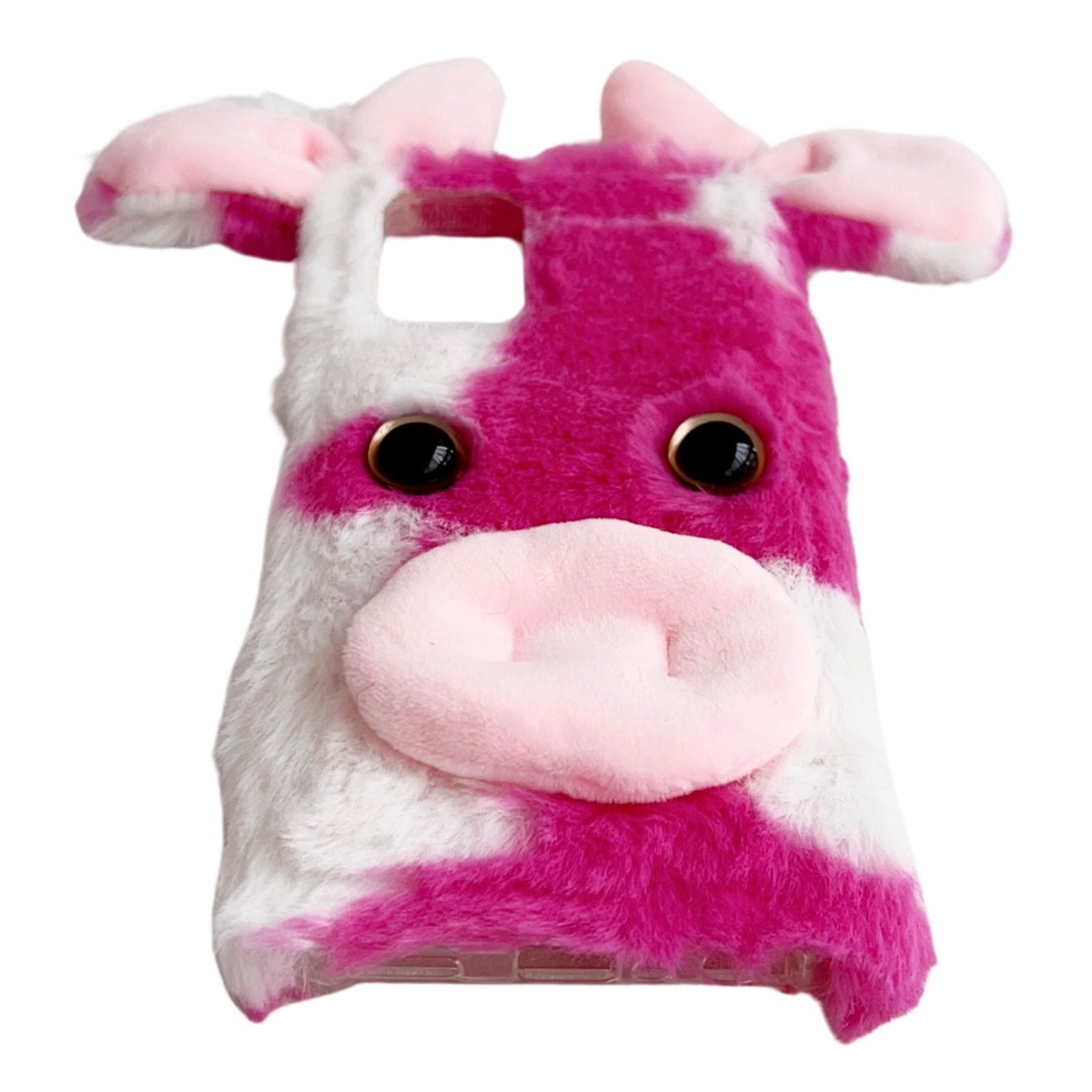 For Motorola Moto G42 4G Slim Case Fluffy Cows Ear Soft TPU Phone Case