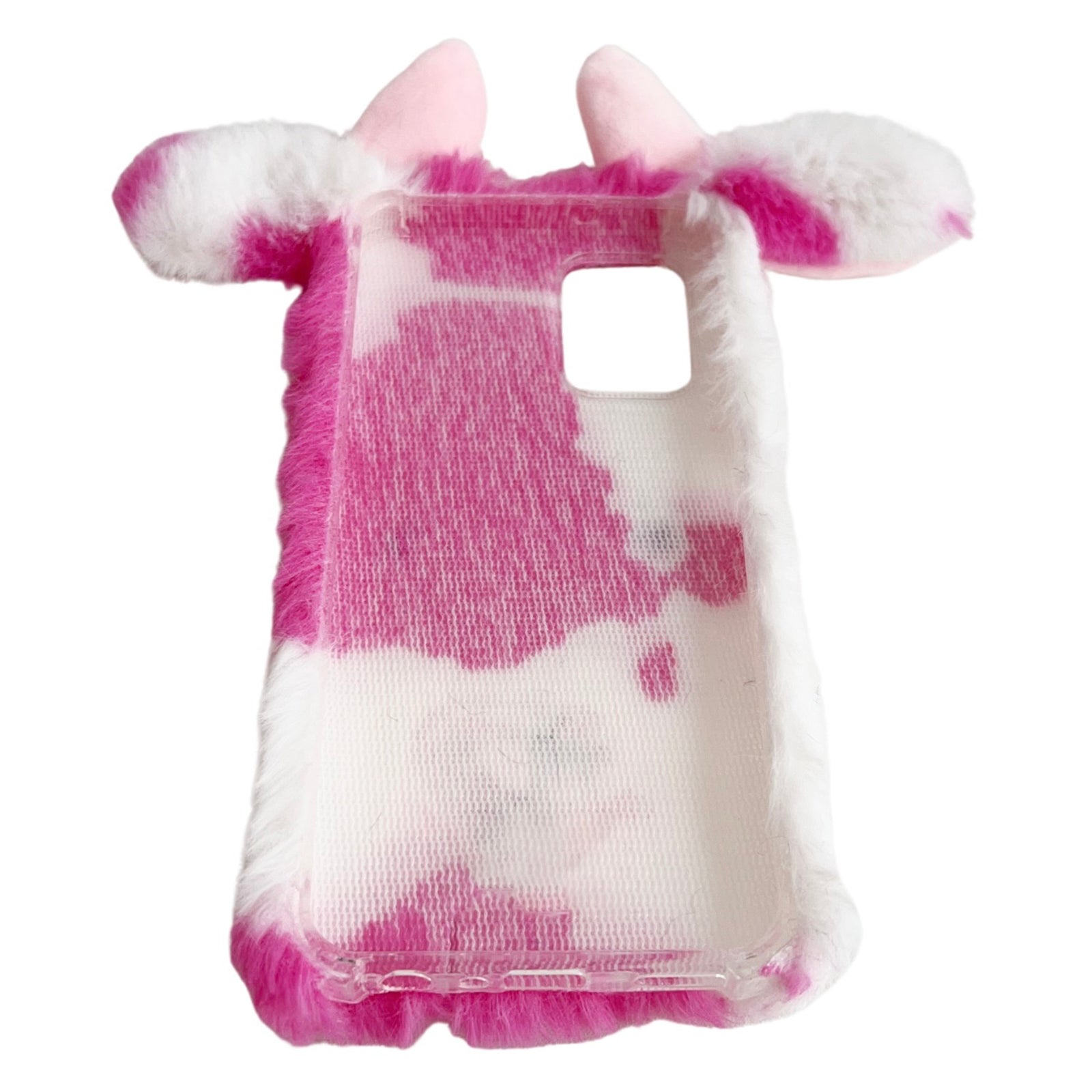 For Motorola Moto G42 4G Slim Case Fluffy Cows Ear Soft TPU Phone Case