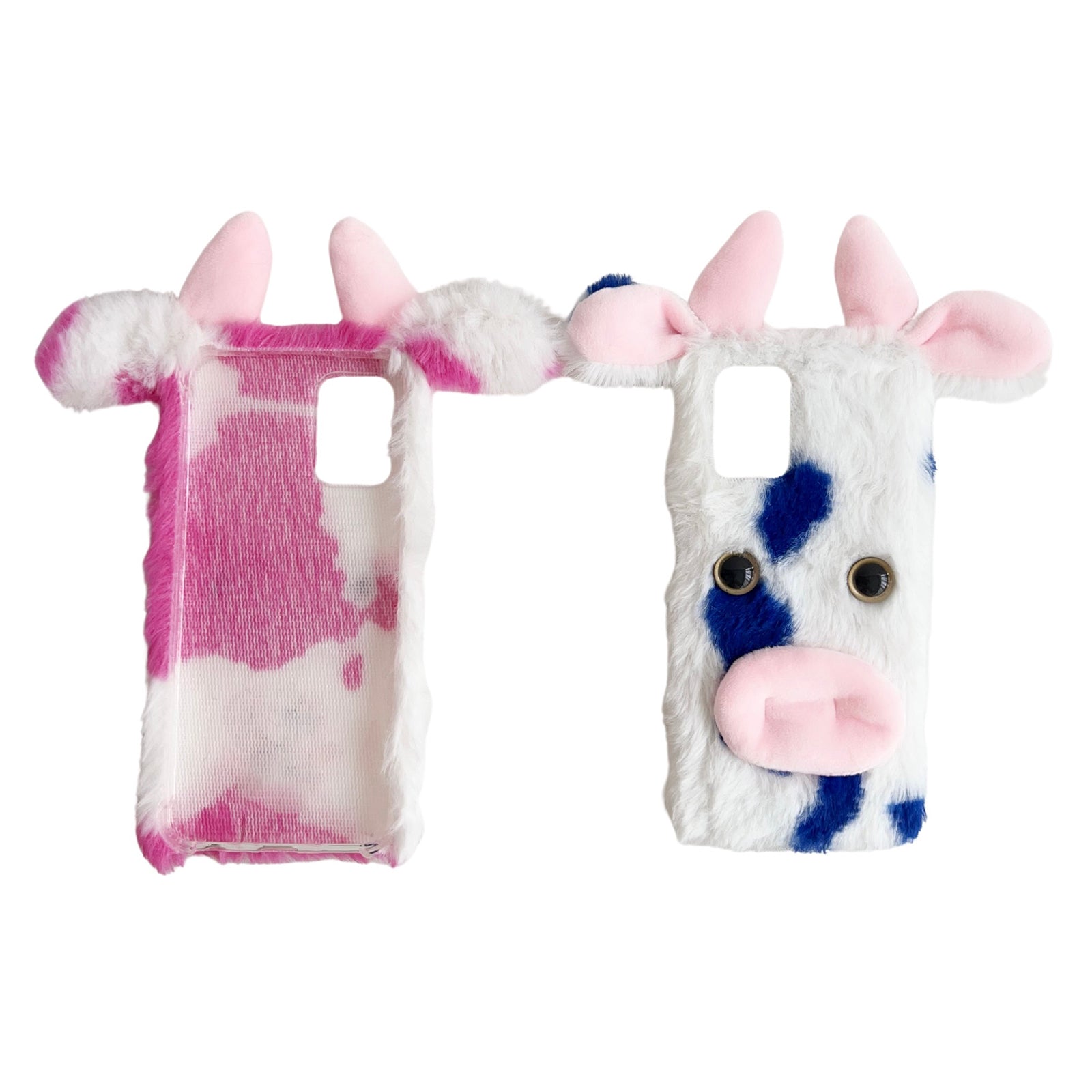 For Motorola Moto G42 4G Slim Case Fluffy Cows Ear Soft TPU Phone Case