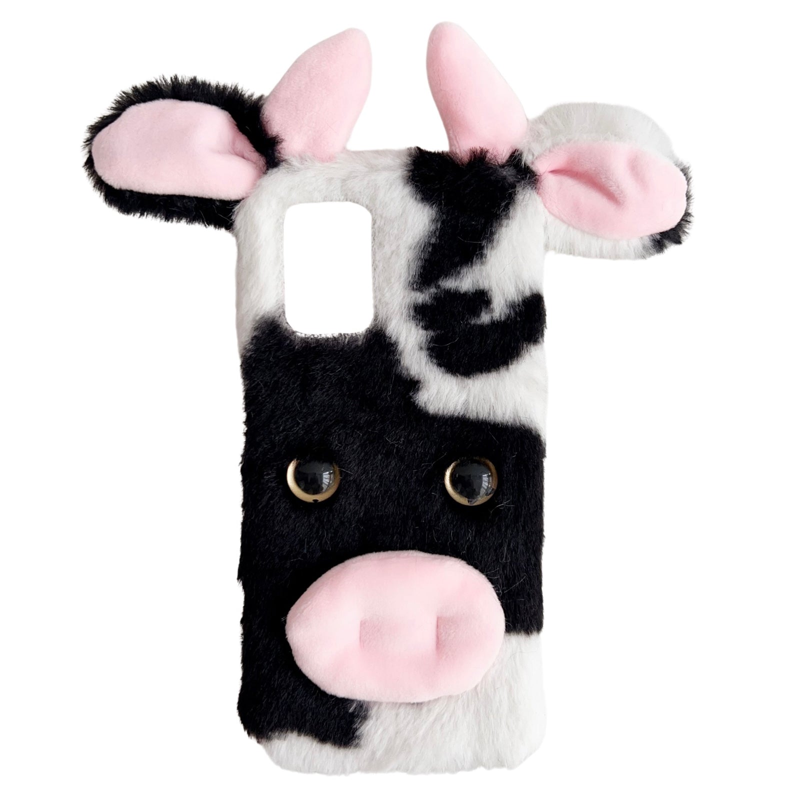 For Motorola Moto G42 4G Slim Case Fluffy Cows Ear Soft TPU Phone Case