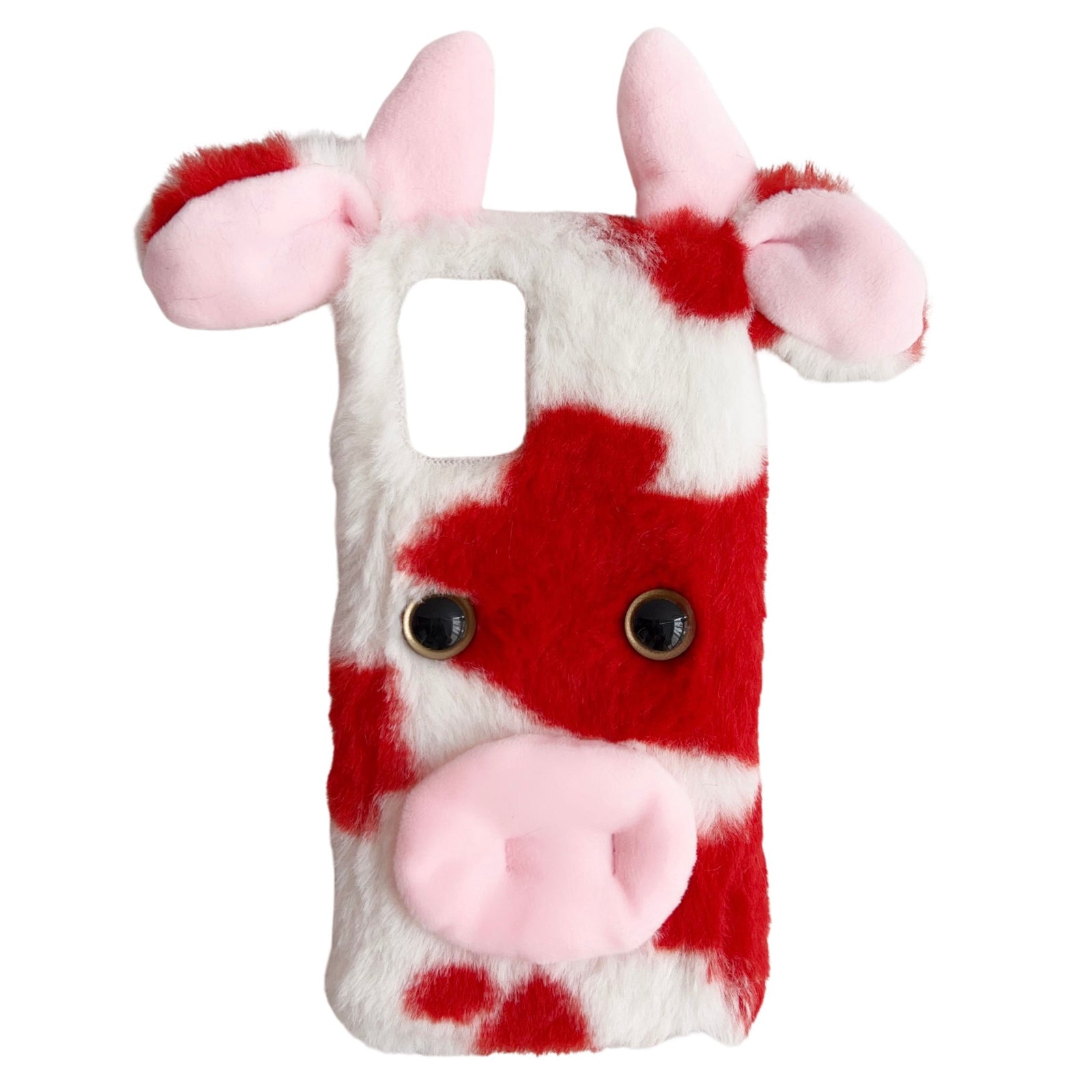 For Motorola Moto G42 4G Slim Case Fluffy Cows Ear Soft TPU Phone Case