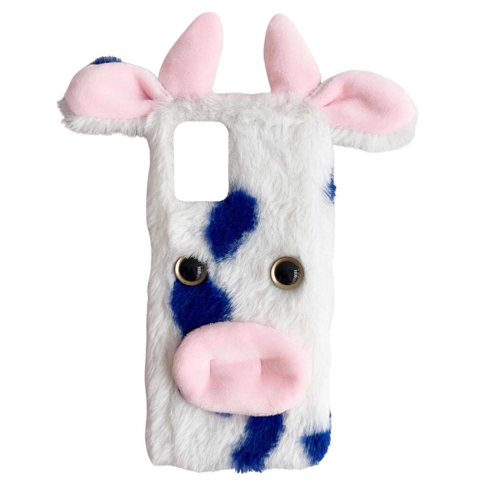 For Motorola Moto G42 4G Slim Case Fluffy Cows Ear Soft TPU Phone Case