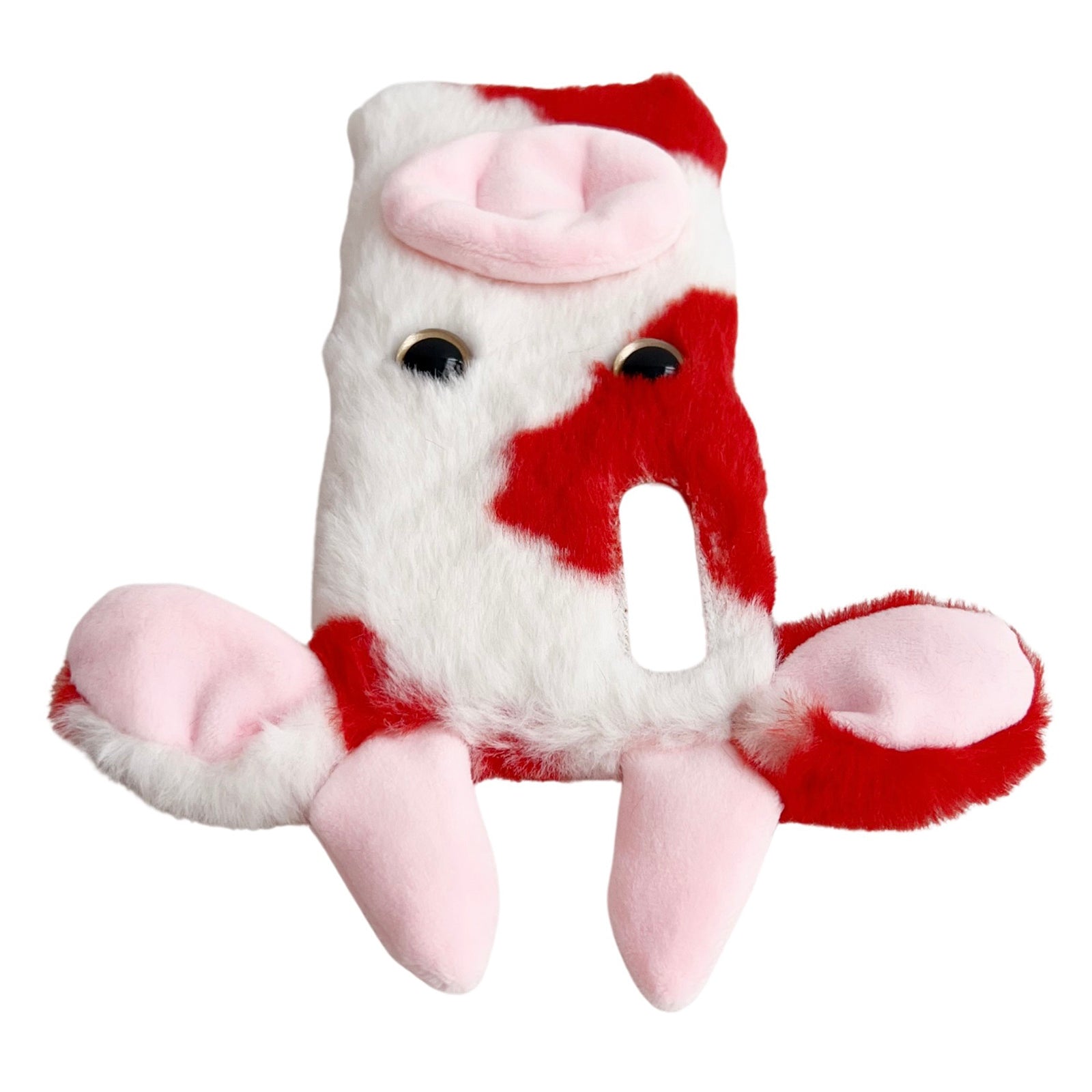 For Sony Xperia 10 V Case Fluffy Cows Ear Soft TPU Slim Phone Case