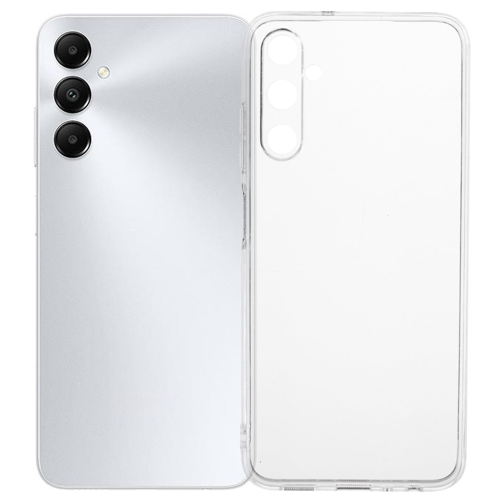 For Samsung Galaxy A05s 4G TPU Case Clear Watermark-free 2.0mm Protective Shell