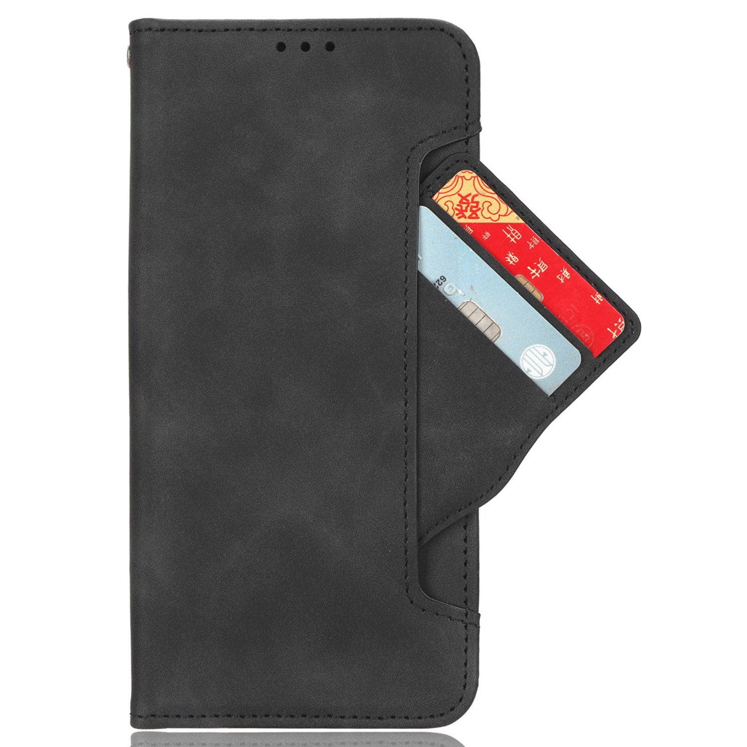 For Transsion Tecno Spark 20 Pro+ KJ7 Case Multiple Card Slots PU Leather Stand Phone Cover