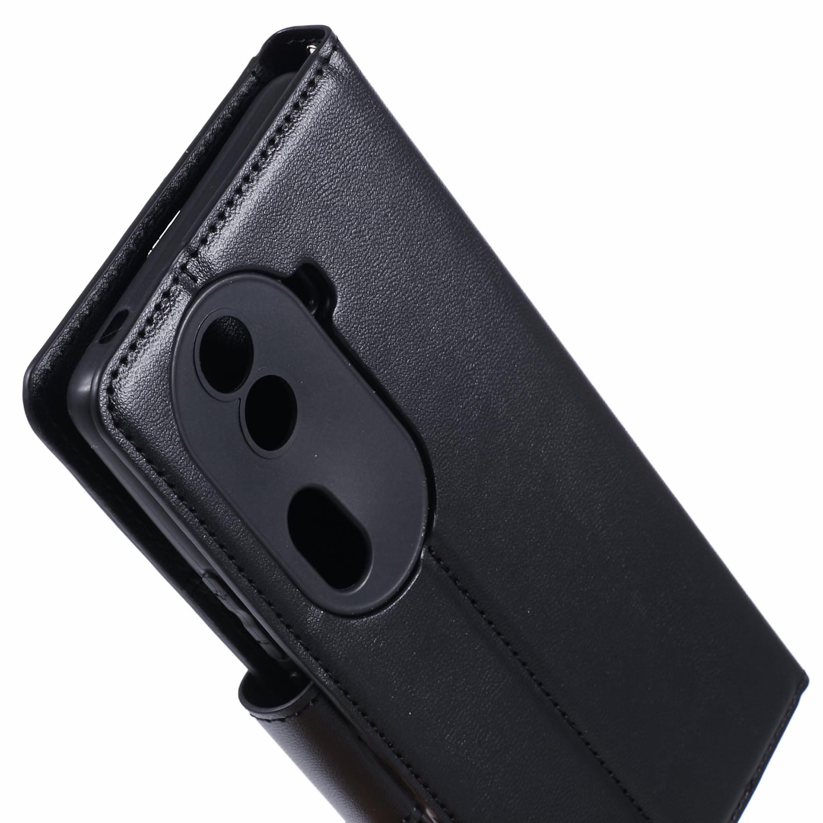 HANMAN Mill Series For Oppo Reno11 Pro 5G (Global) Case PU Leather Foldable Stand Phone Cover