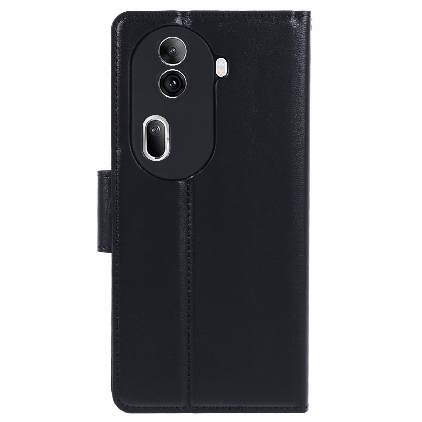 HANMAN Mill Series For Oppo Reno11 Pro 5G (Global) Case PU Leather Foldable Stand Phone Cover