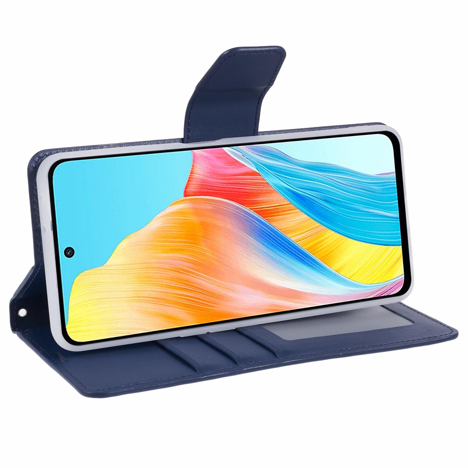 HANMAN Mill Series Phone Cover for Oppo A98 5G / A1 5G / F23 5G Wallet Phone Case PU Leather Flip Cover