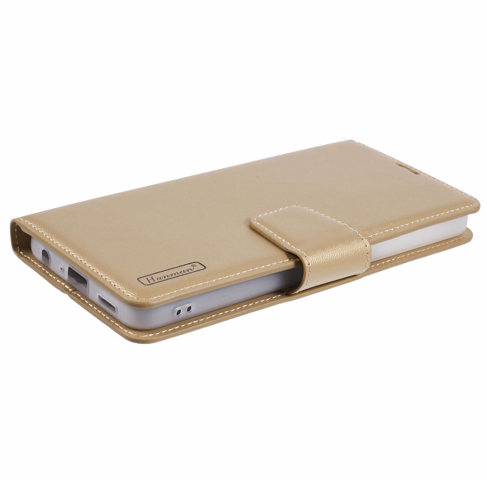 HANMAN Mill Series For Oppo Reno11 5G (Global) Magnetic Case PU Leather Phone Cover with Foldable Stand