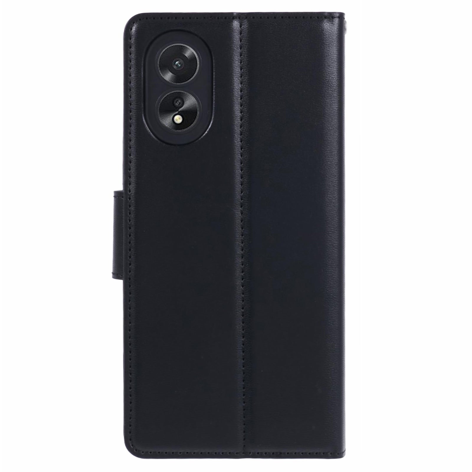 HANMAN Mill Series For Oppo A38 4G / A18 4G Phone Cover PU Leather Wallet Anti-drop Shell