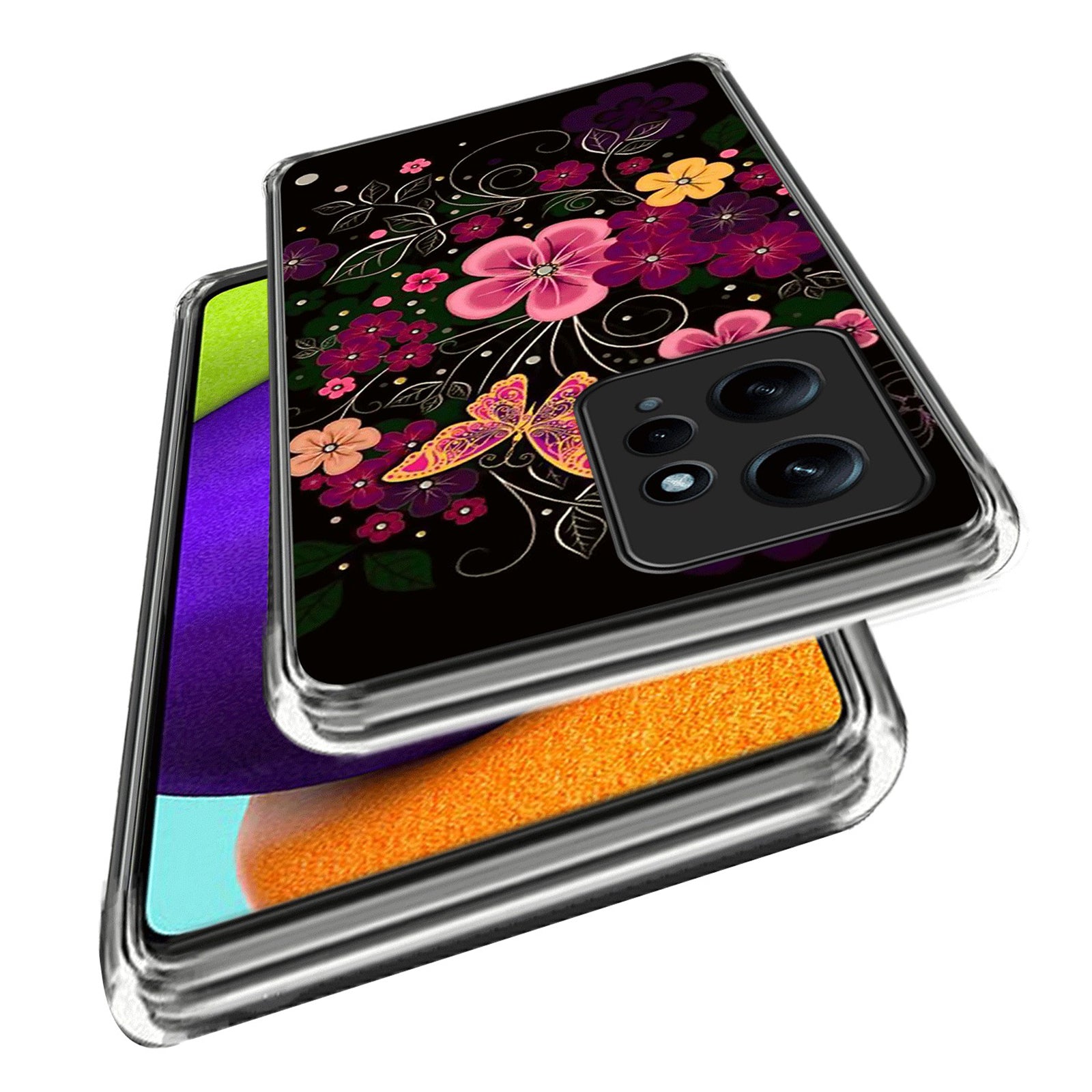For Xiaomi Redmi Note 12 4G Case Pattern Design Slim Thin Flexible TPU Phone Cover