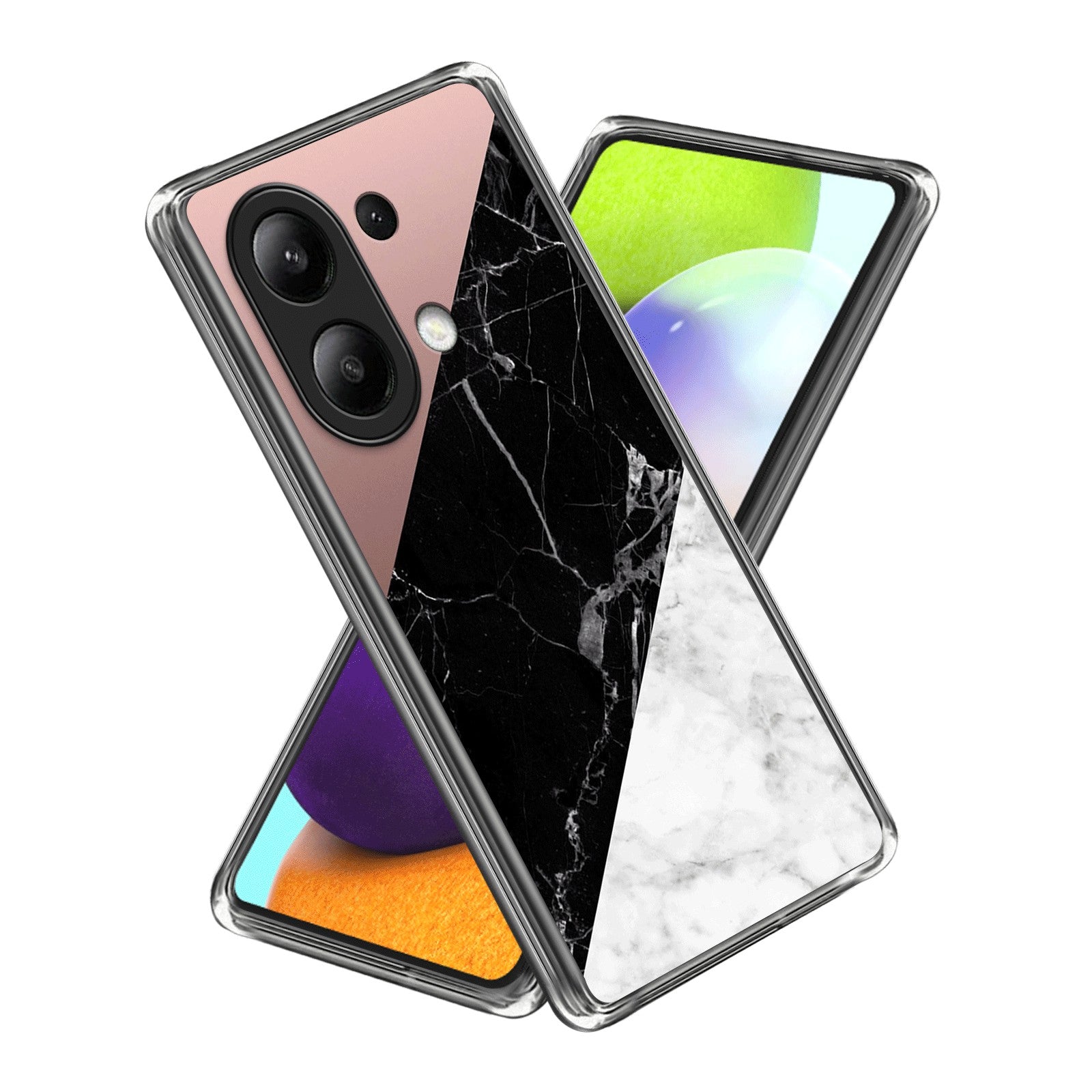 For Xiaomi Redmi Note 13 4G Case Soft TPU Shockproof Pattern Printing Phone Cover