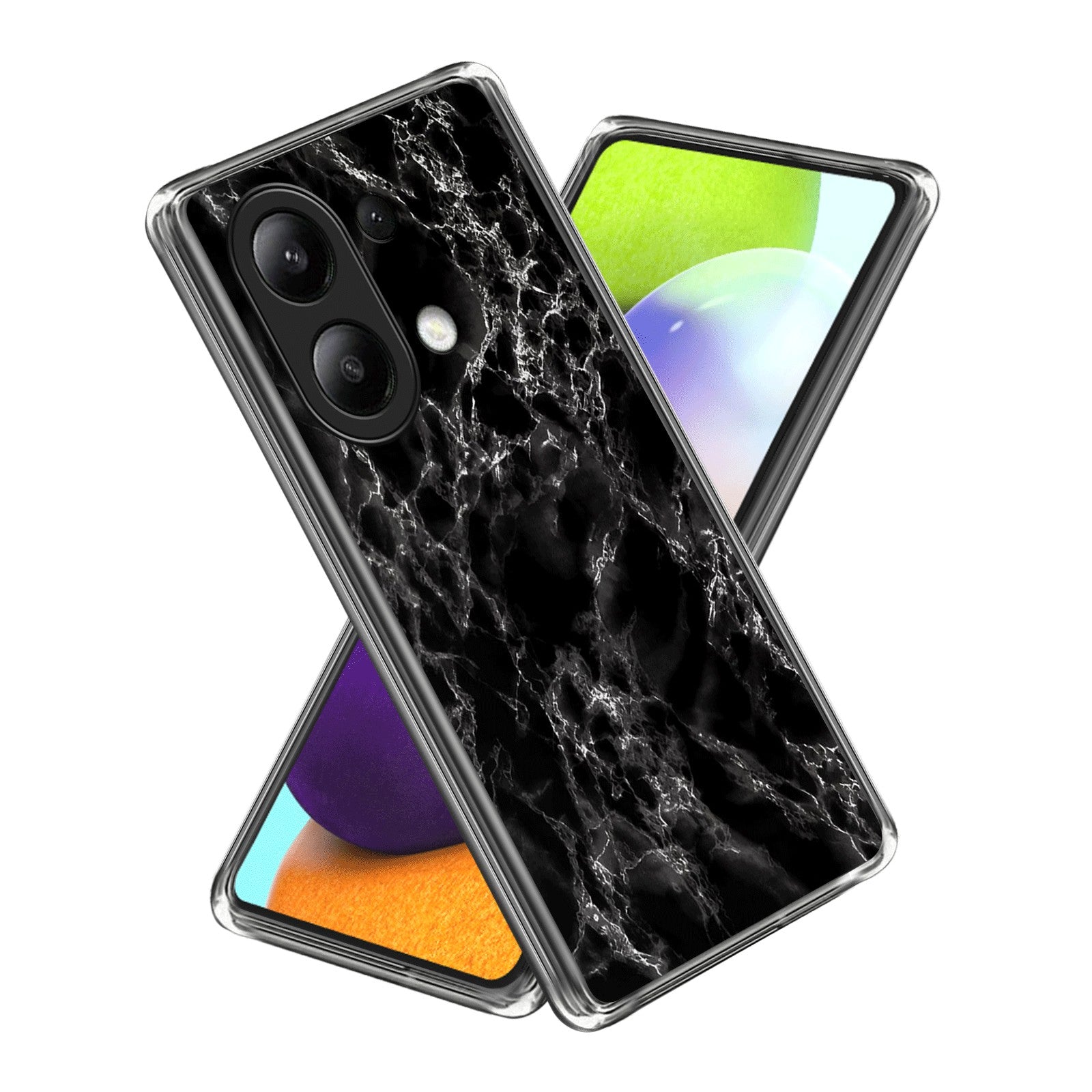 For Xiaomi Redmi Note 13 4G Case Soft TPU Shockproof Pattern Printing Phone Cover