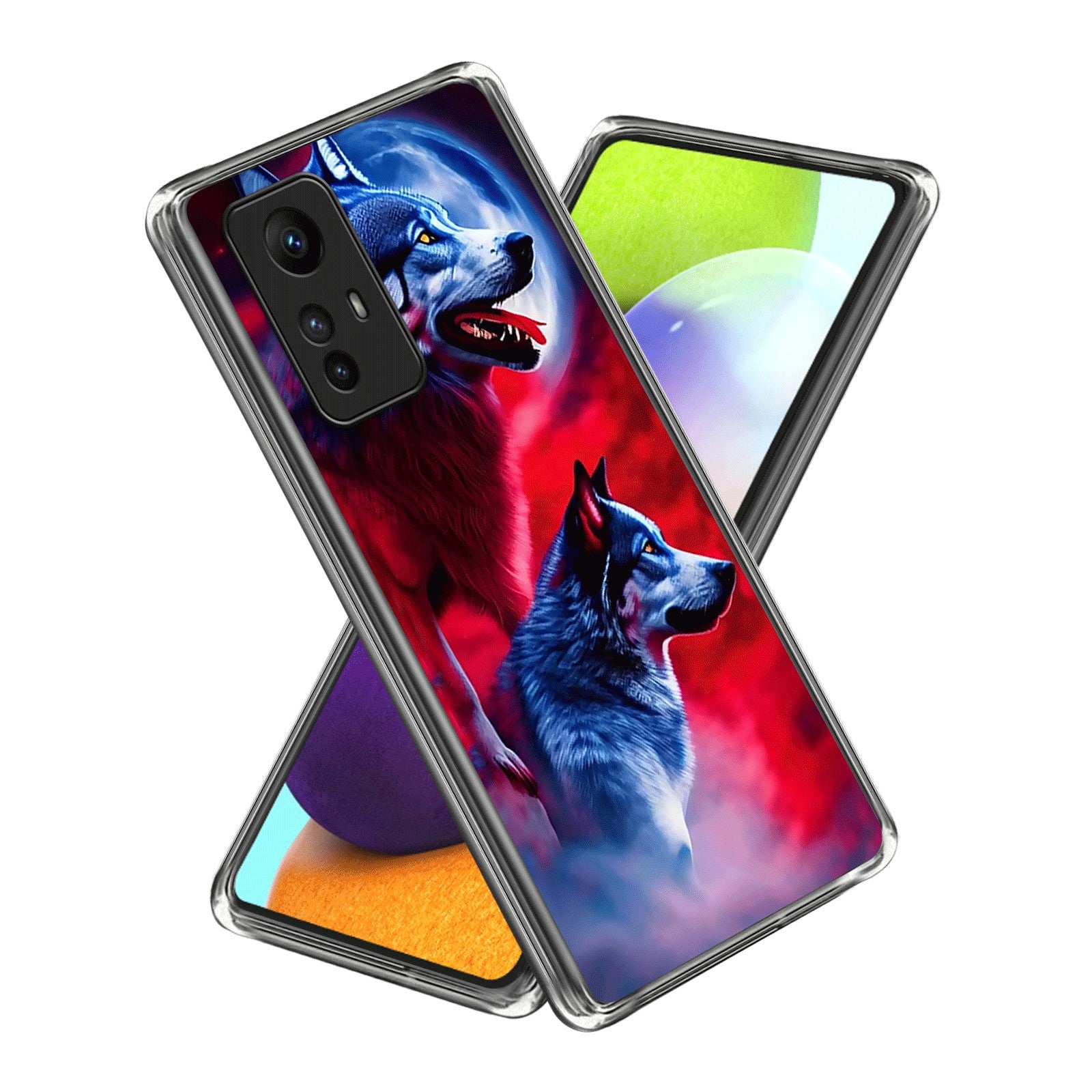For Xiaomi Redmi Note 12S 4G Pattern Case Ultra Slim Anti-scratch TPU Phone Cover