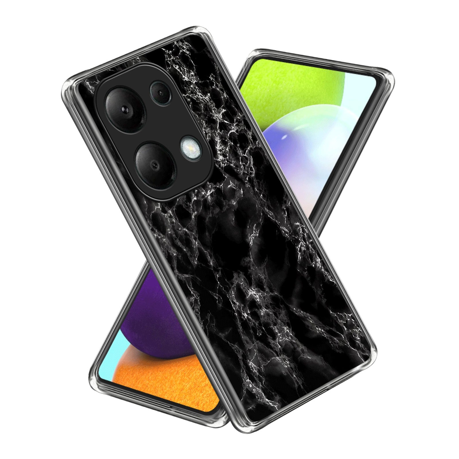 For Xiaomi Redmi Note 13 Pro 4G / Poco M6 Pro 4G Case Pattern Slim Design TPU Phone Cover