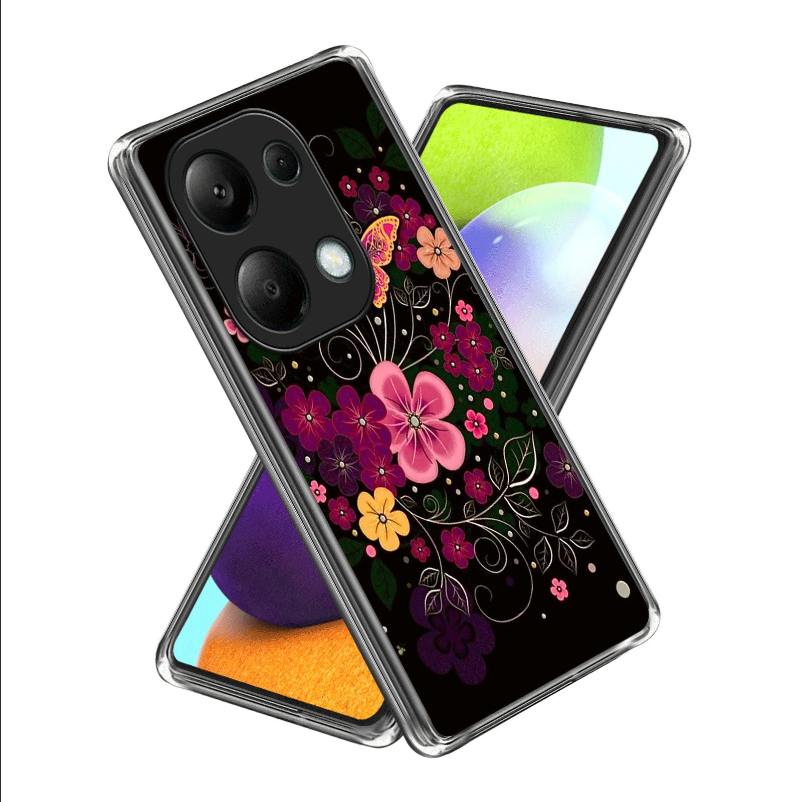 For Xiaomi Redmi Note 13 Pro 4G / Poco M6 Pro 4G Case Pattern Slim Design TPU Phone Cover