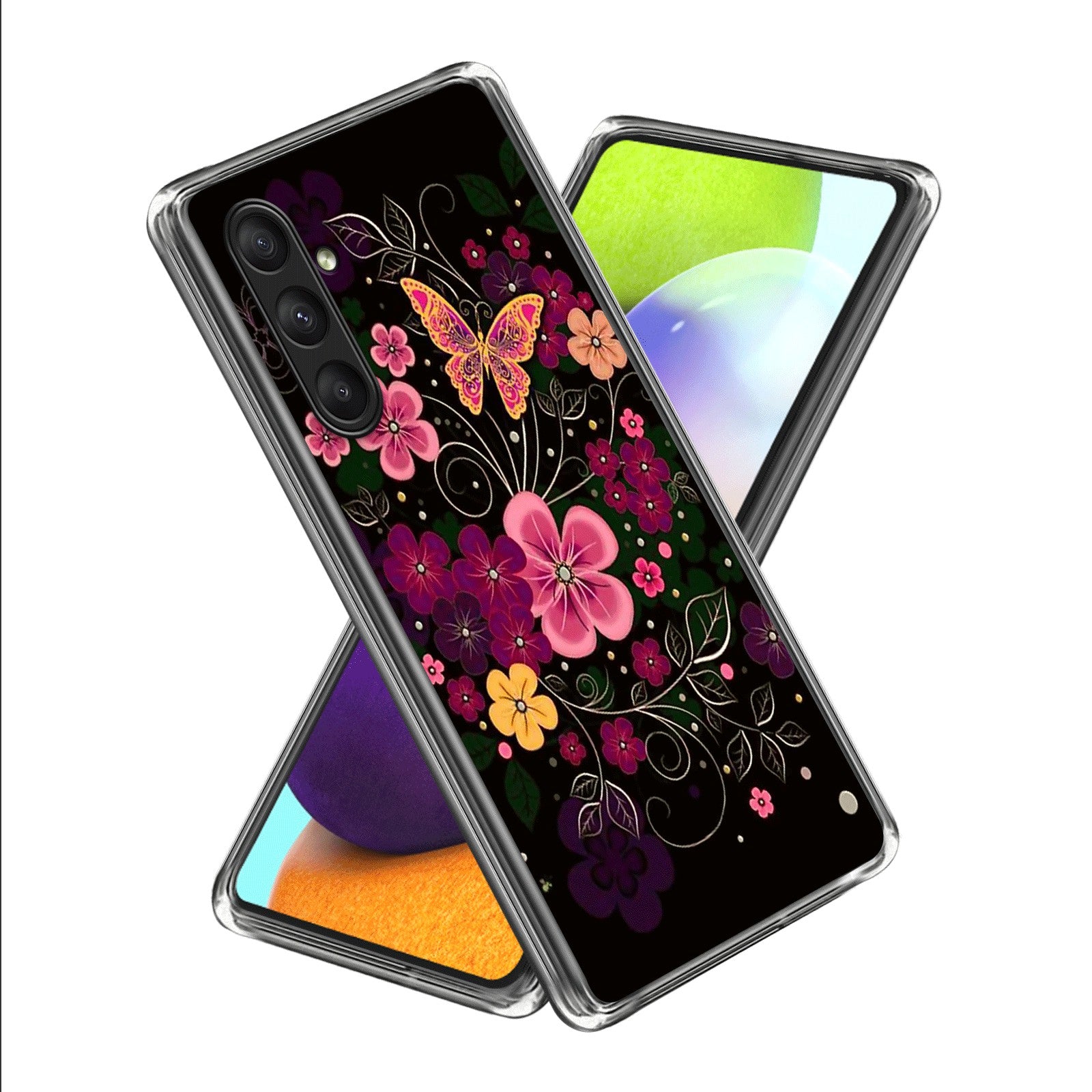 For Samsung Galaxy S23 FE Case Soft TPU Anti-Scratch Phone Cover Pattern Printed