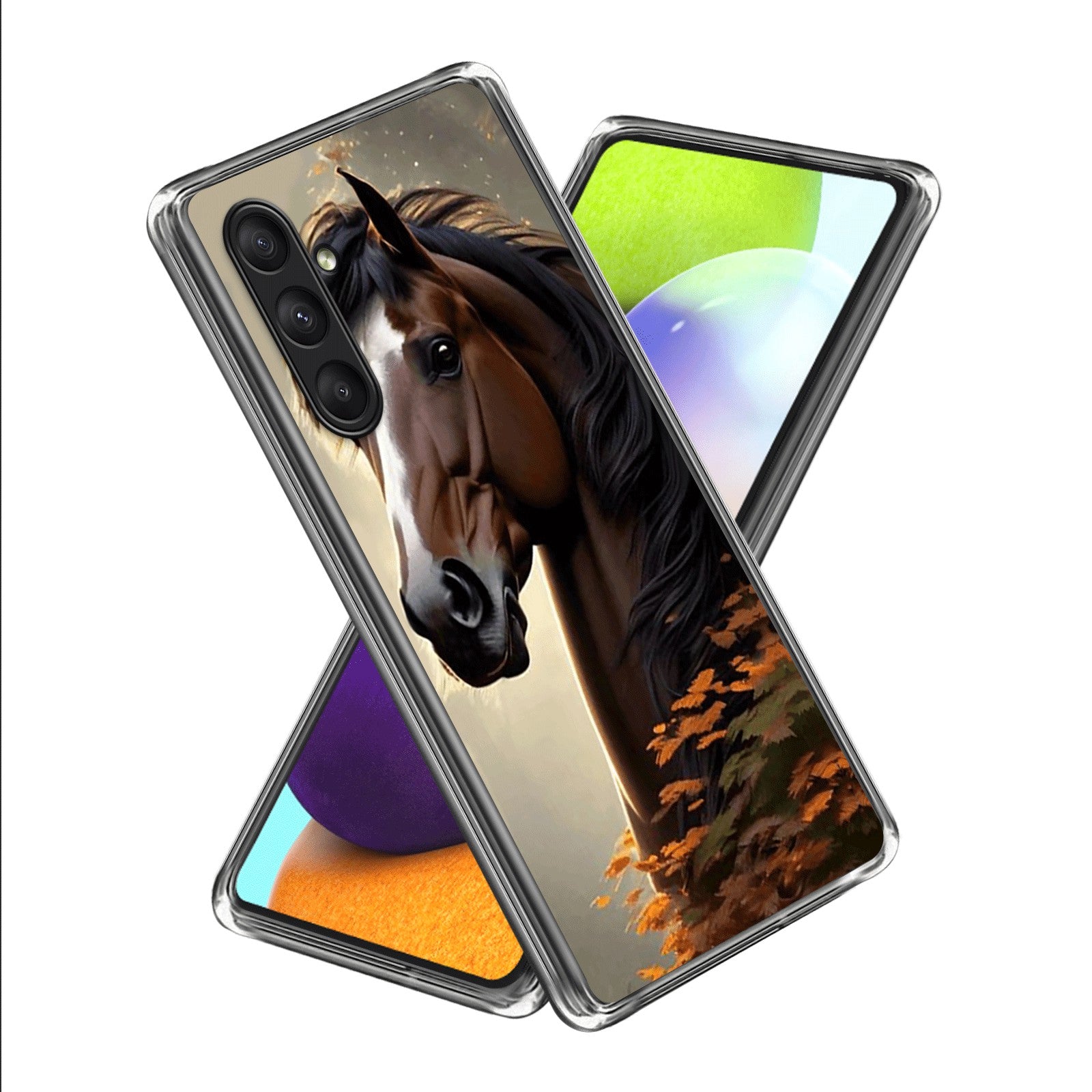 For Samsung Galaxy S23 FE Case Soft TPU Anti-Scratch Phone Cover Pattern Printed