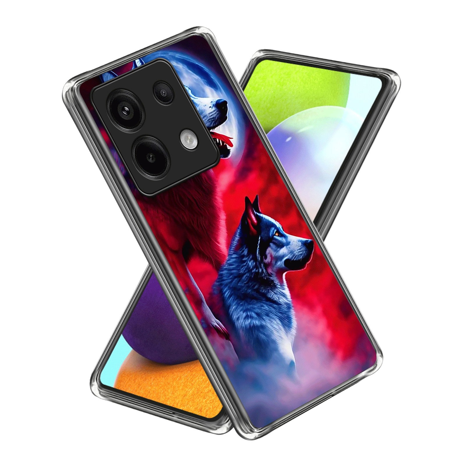 Shockproof Case for Xiaomi Redmi Note 13 Pro 5G / Poco X6 5G Phone Case Pattern Printing TPU Slim Cover