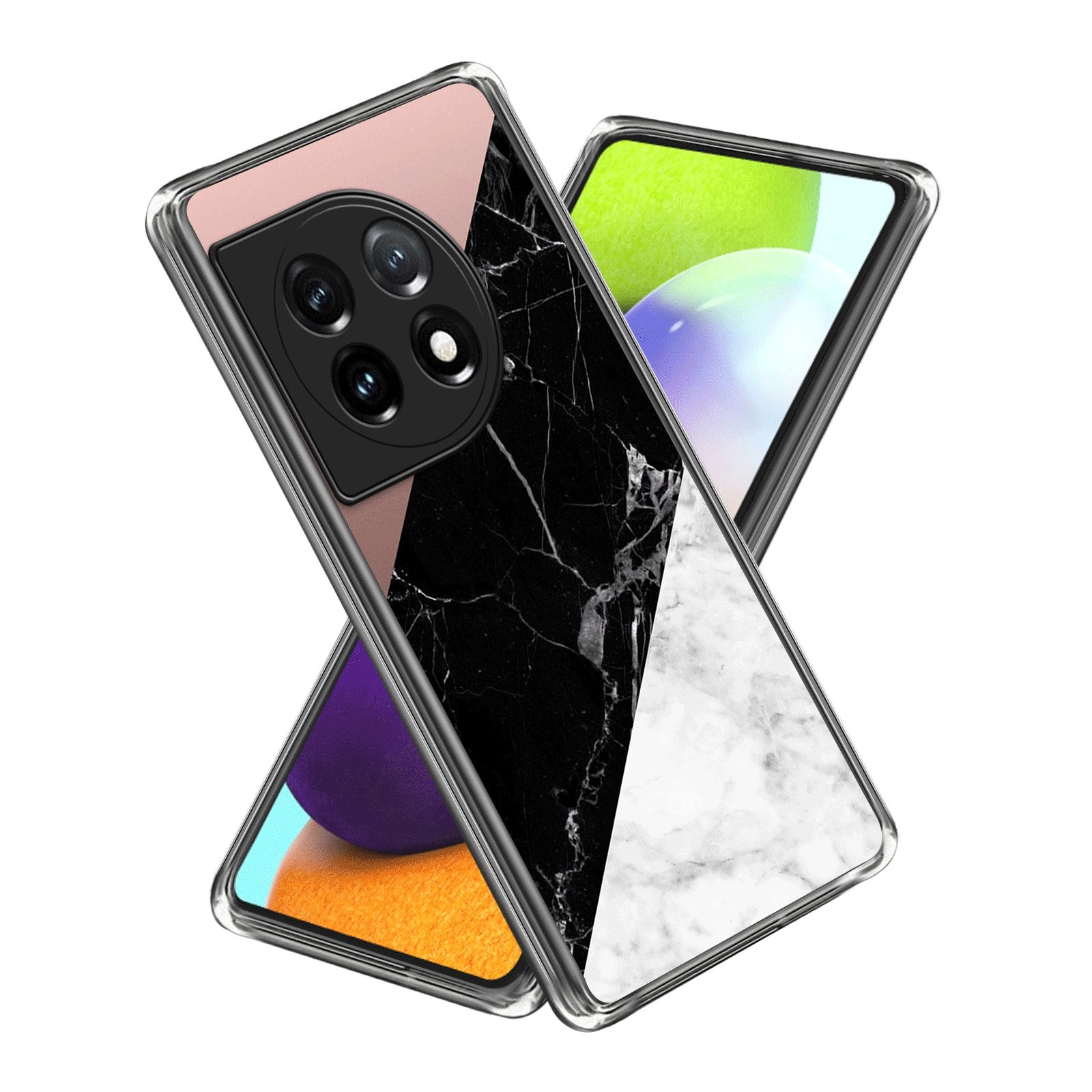 For OnePlus Ace 3 5G / 12R 5G Cell Phone Cases TPU Pattern Printed Shell