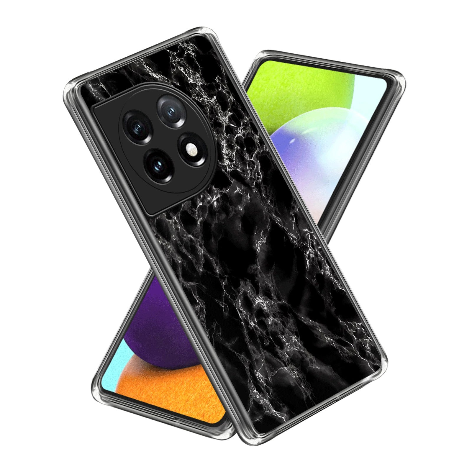 For OnePlus Ace 3 5G / 12R 5G Cell Phone Cases TPU Pattern Printed Shell