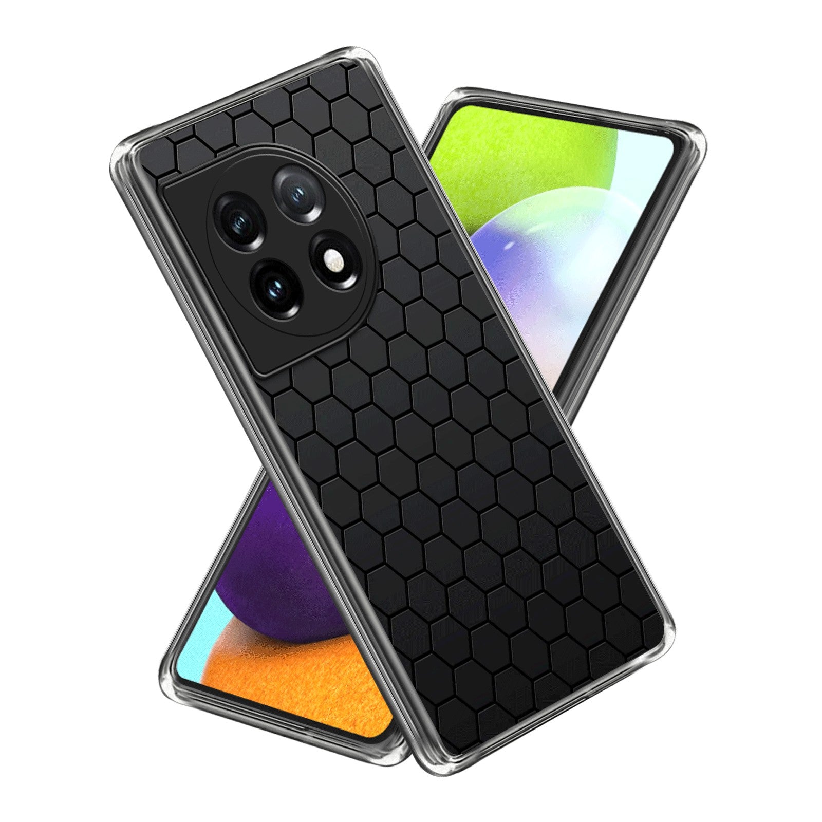 For OnePlus Ace 3 5G / 12R 5G Cell Phone Cases TPU Pattern Printed Shell