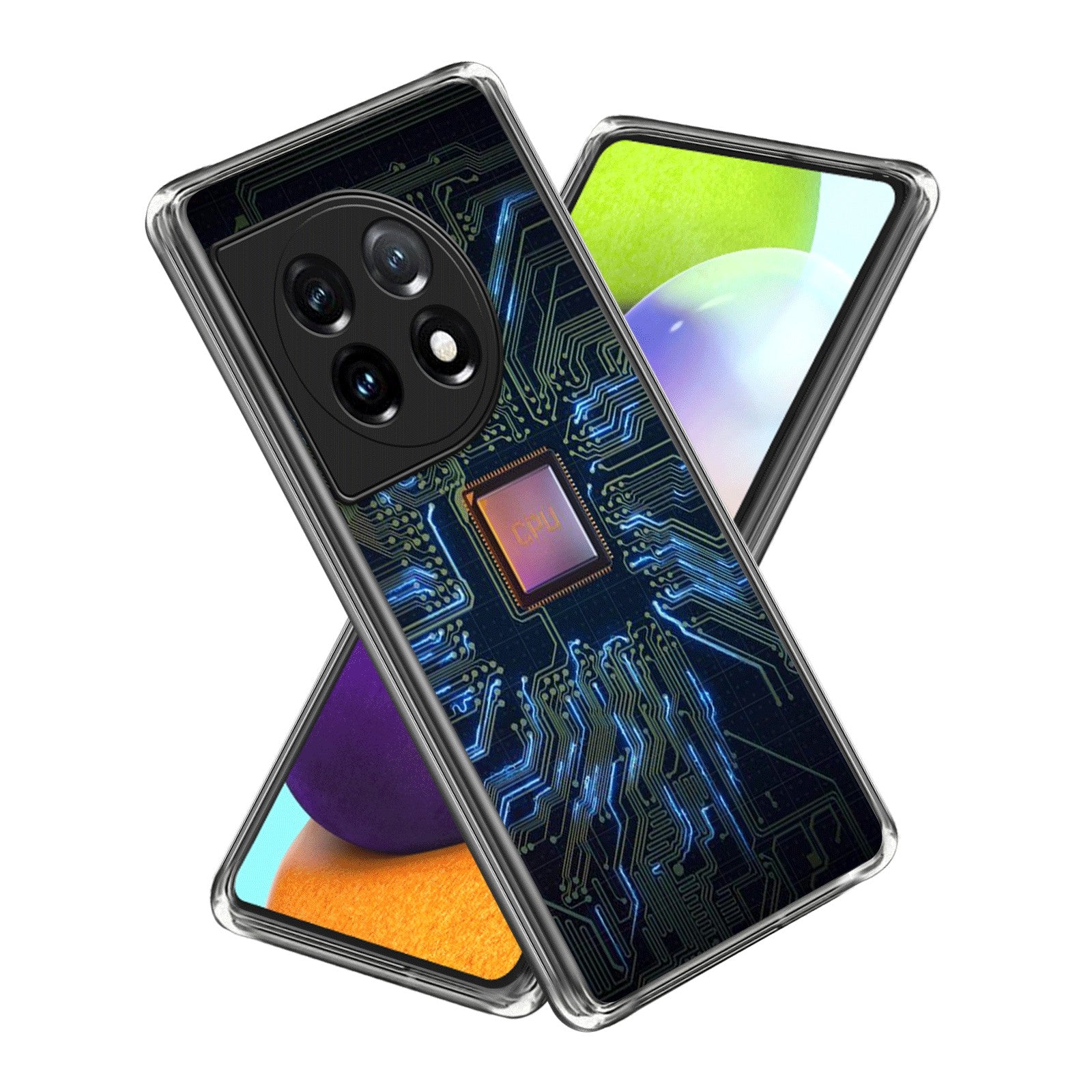 For OnePlus Ace 3 5G / 12R 5G Cell Phone Cases TPU Pattern Printed Shell
