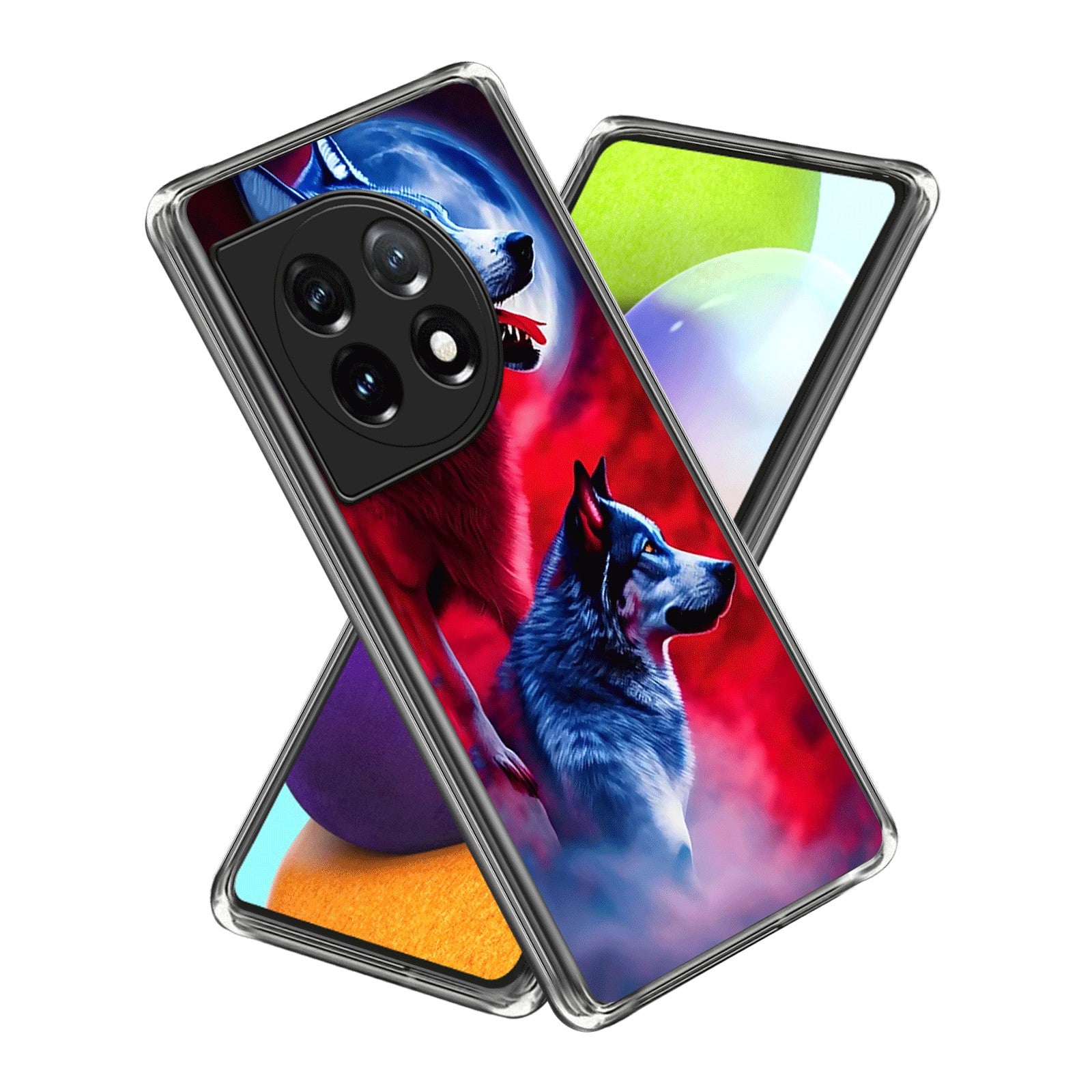 For OnePlus Ace 3 5G / 12R 5G Cell Phone Cases TPU Pattern Printed Shell