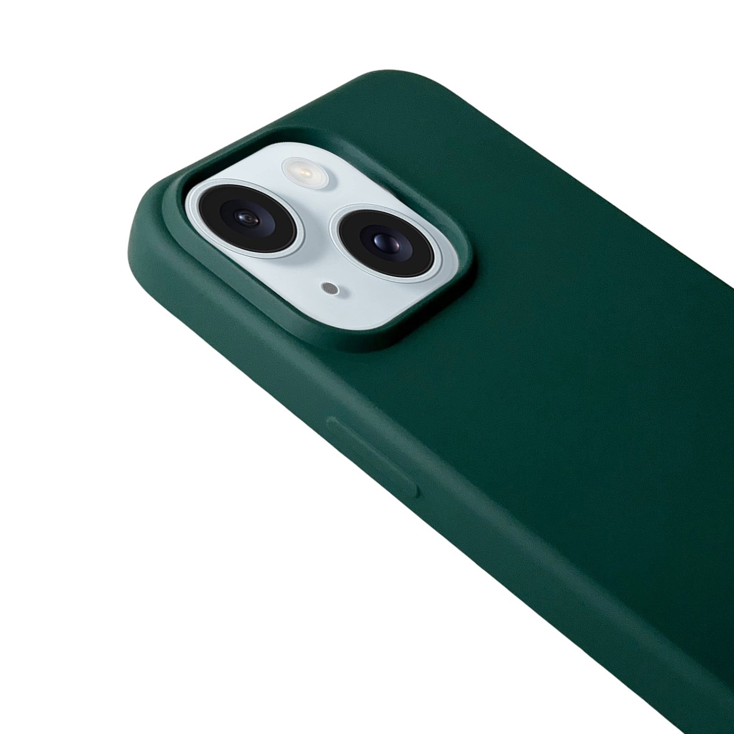 For iPhone 14 Plus Case Liquid Silicone Smooth Phone Cover with Adjustable Lanyard